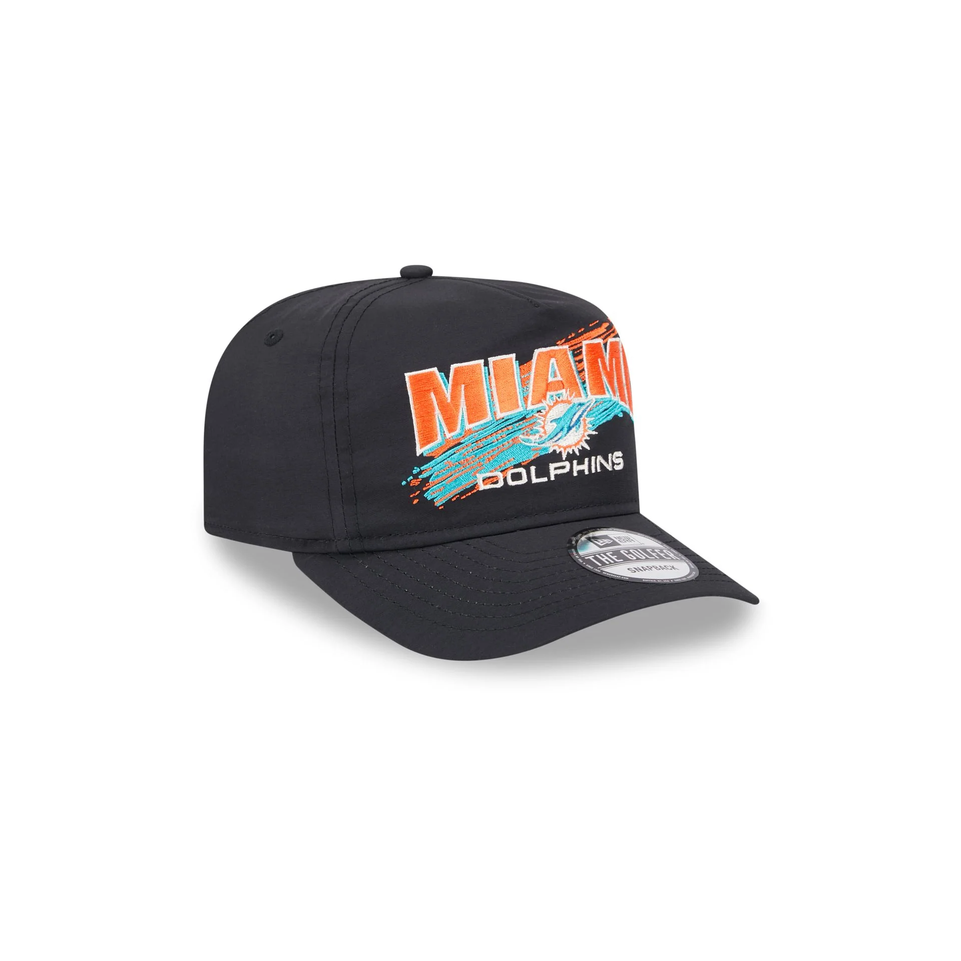 Miami Dolphins Throwback Brush Golfer Hat