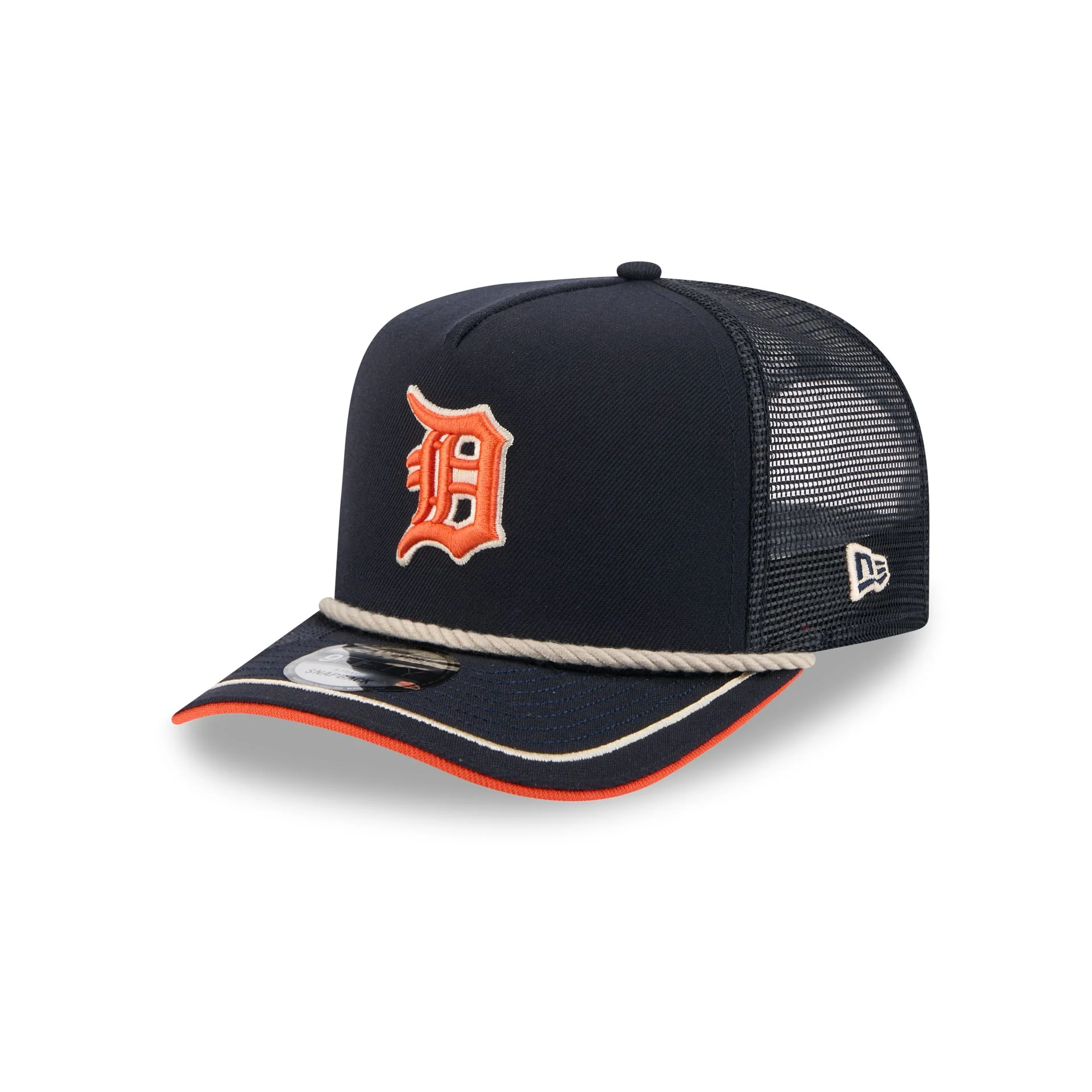 Detroit Tigers Vintage Team Rope 9FIFTY A-Frame Trucker