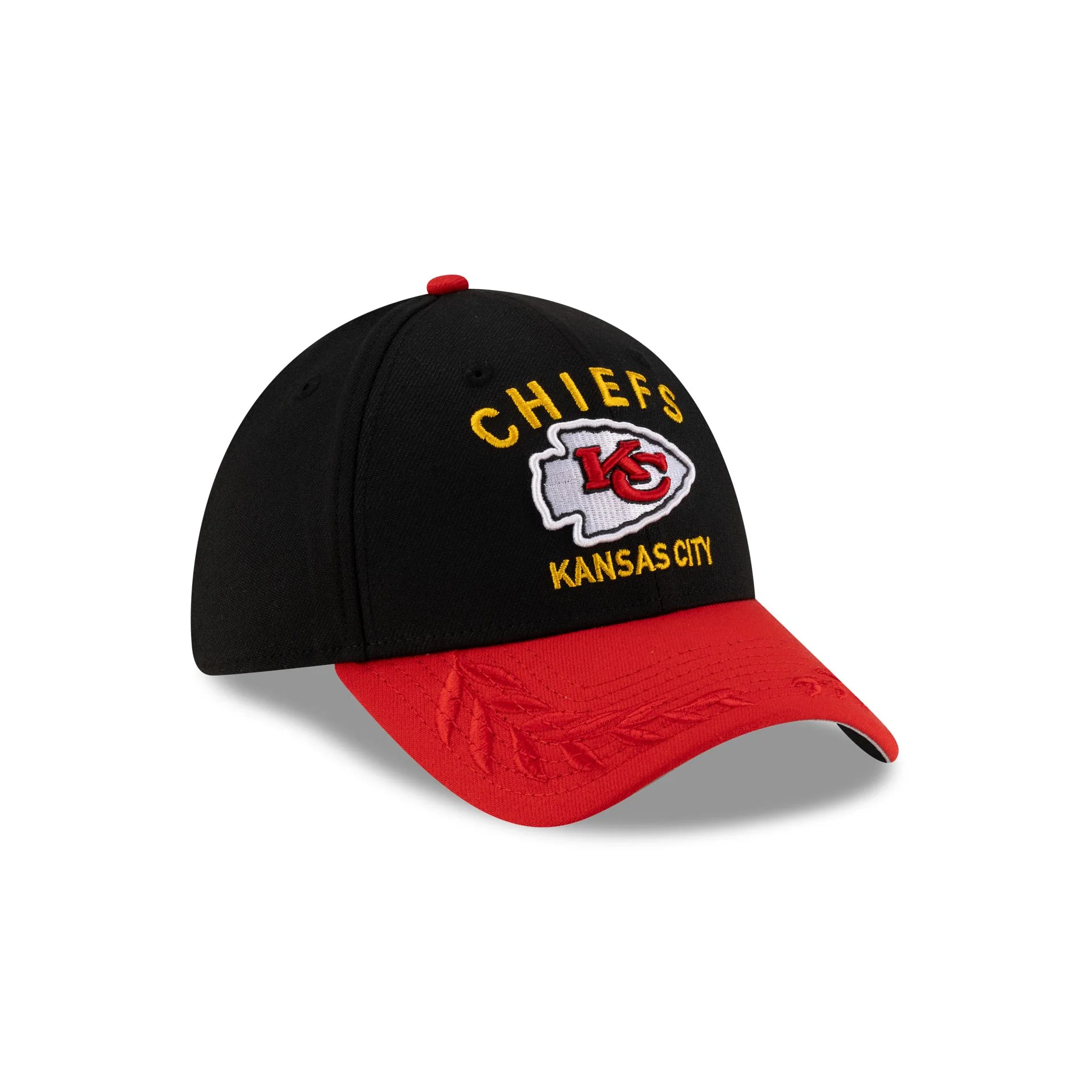 Kansas City Chiefs 2025 Draft 39THIRTY Stretch Fit Hat