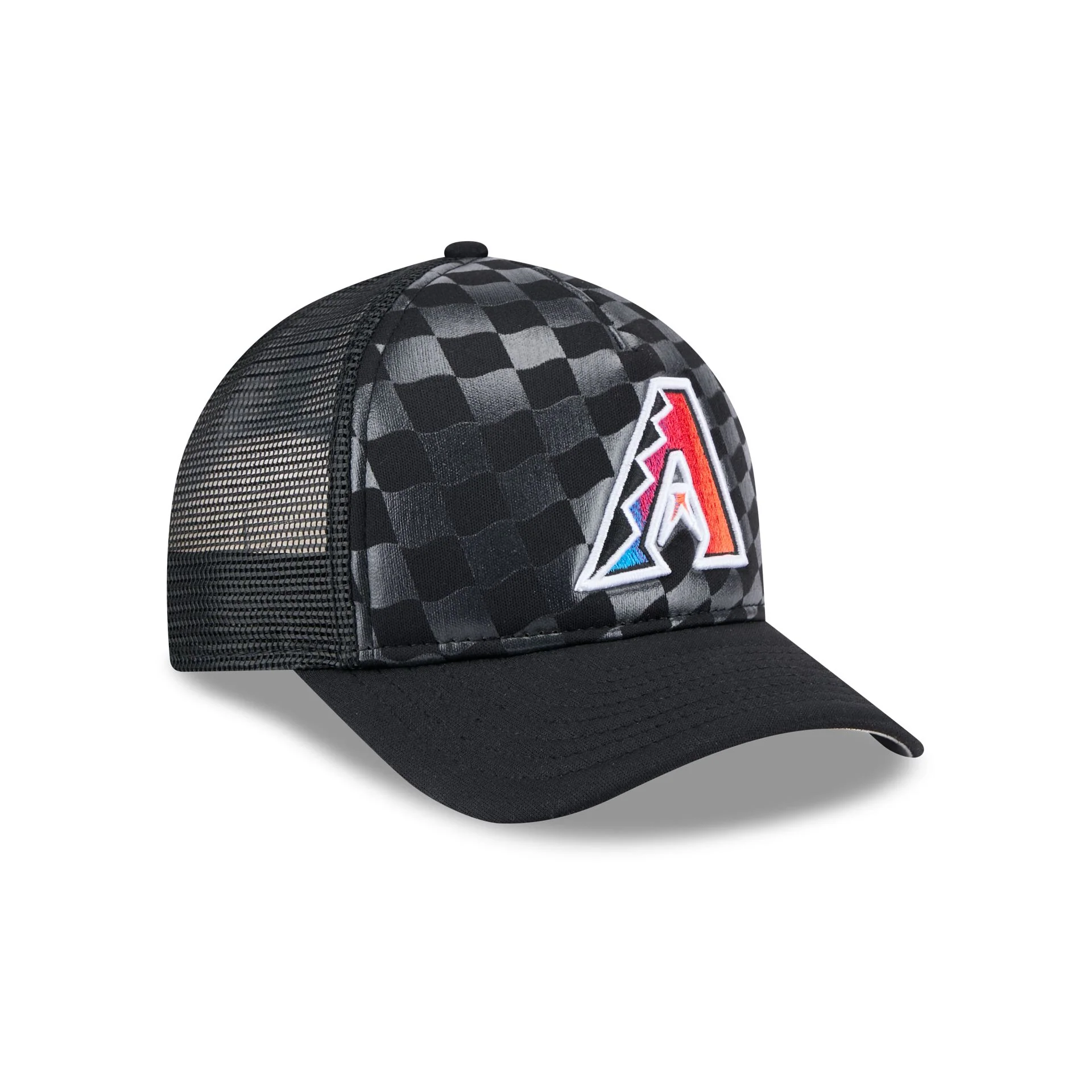 Arizona Diamondbacks Gradient Raceway 9FORTY M-Crown A-Frame Trucker Hat