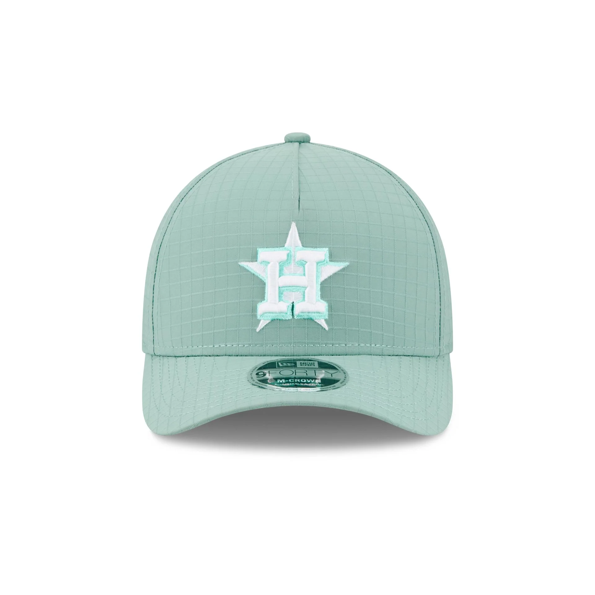 Houston Astros Green Ripstop 9FORTY M-Crown A-Frame Snapback Hat
