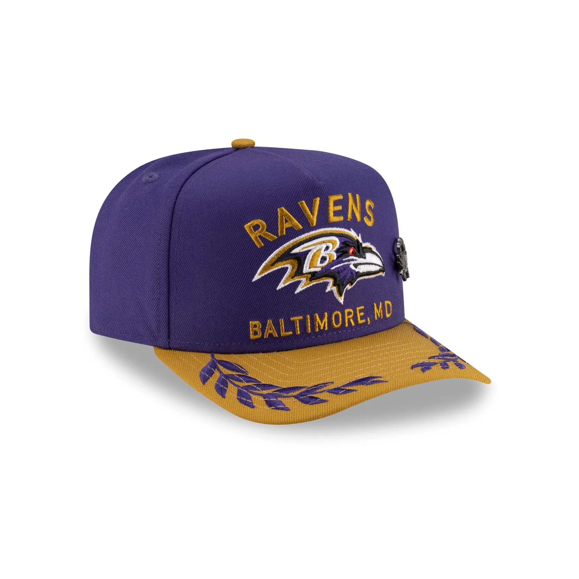Baltimore Ravens 2025 Draft 59FIFTY A-Frame Fitted Hat