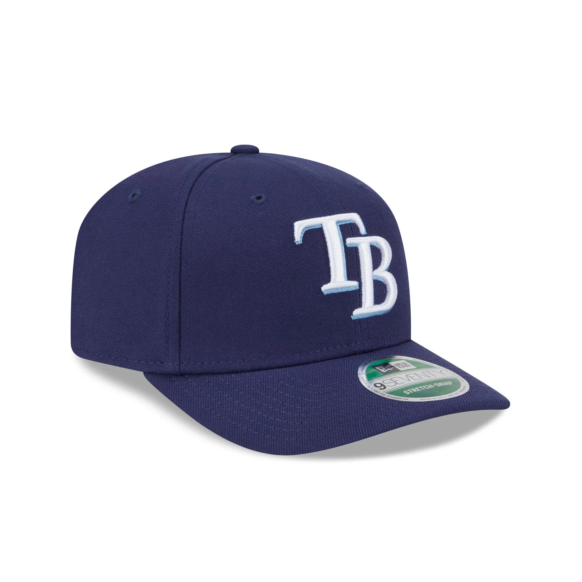 Tampa Bay Rays Game Authentic Collection 9SEVENTY Stretch-Snap Hat