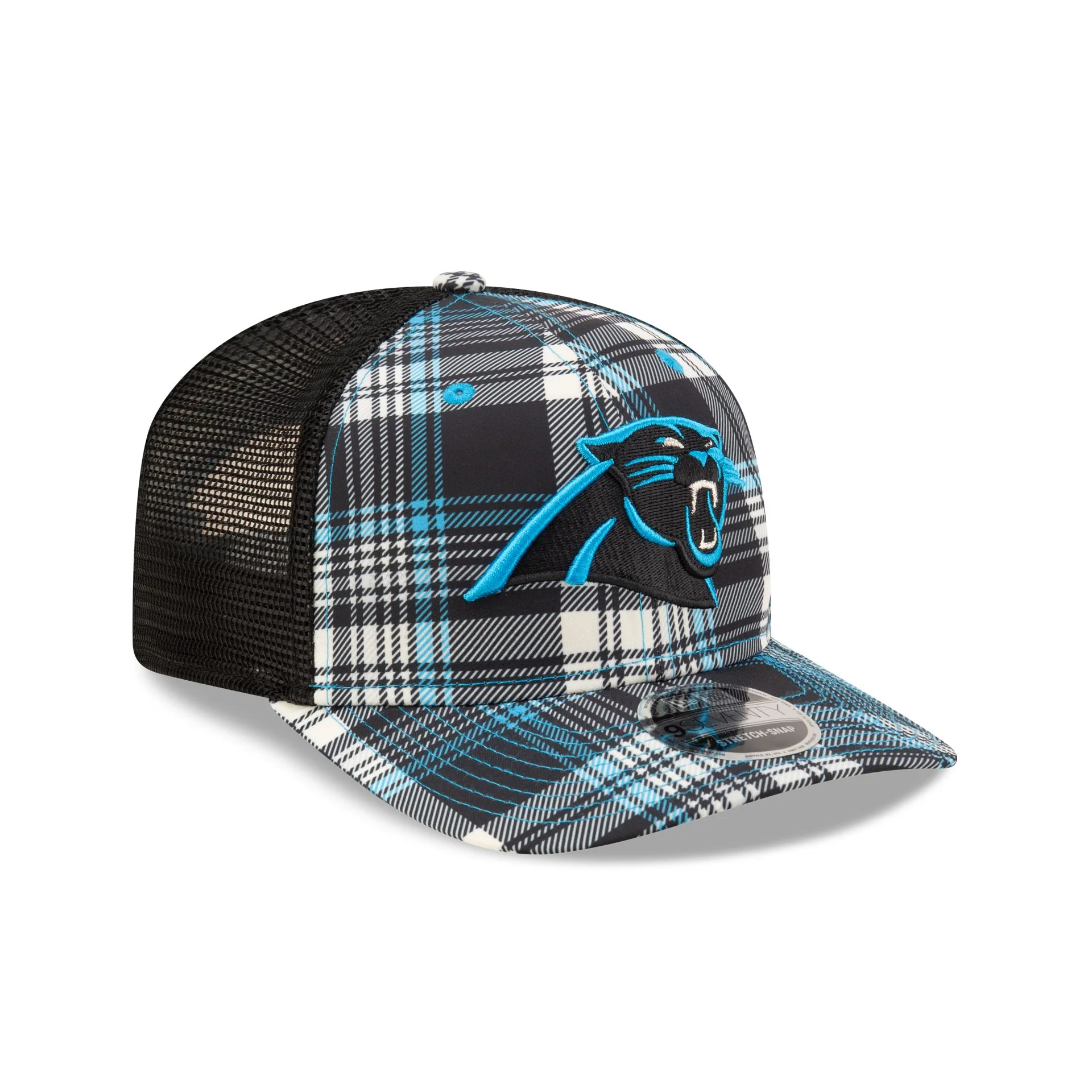 Carolina Panthers 2024 Sideline Statement 9SEVENTY Stretch-Snap Hat