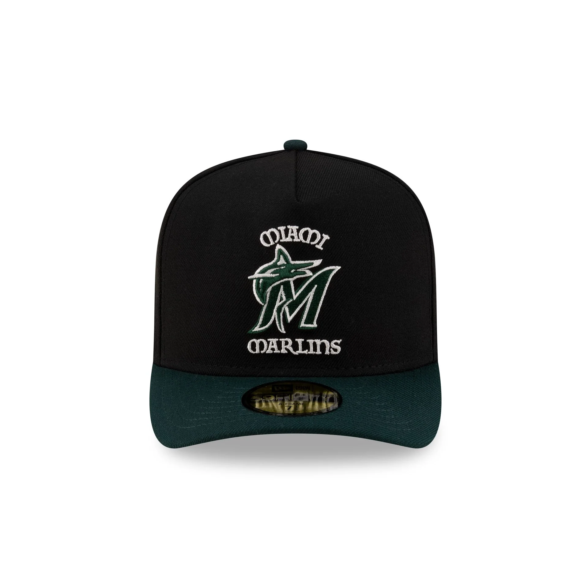 Just Caps St. Patrick's Day Miami Marlins 59FIFTY A-Frame Fitted Hat