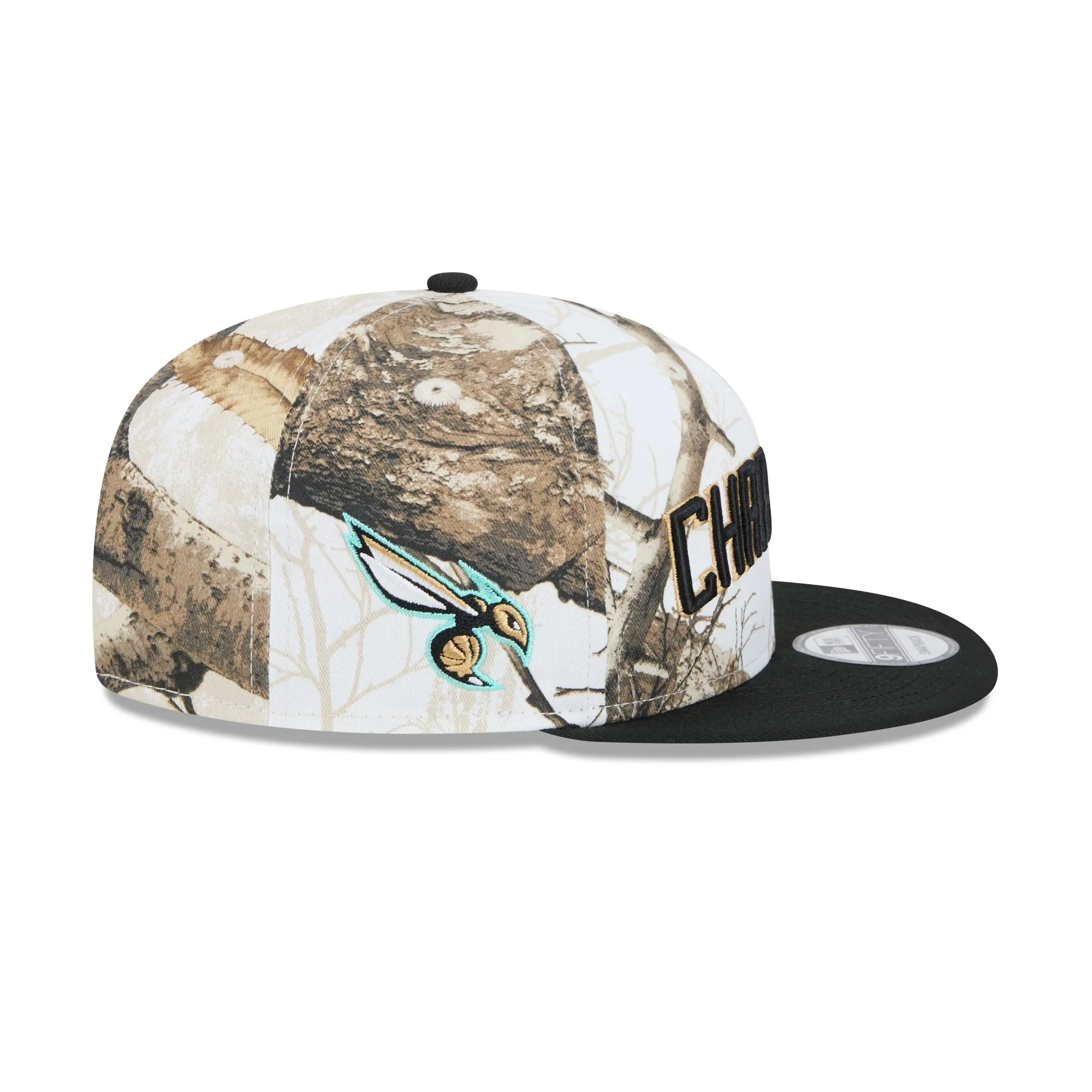 Charlotte Hornets 2024 Country x City Realtree 9FIFTY Snapback Hat
