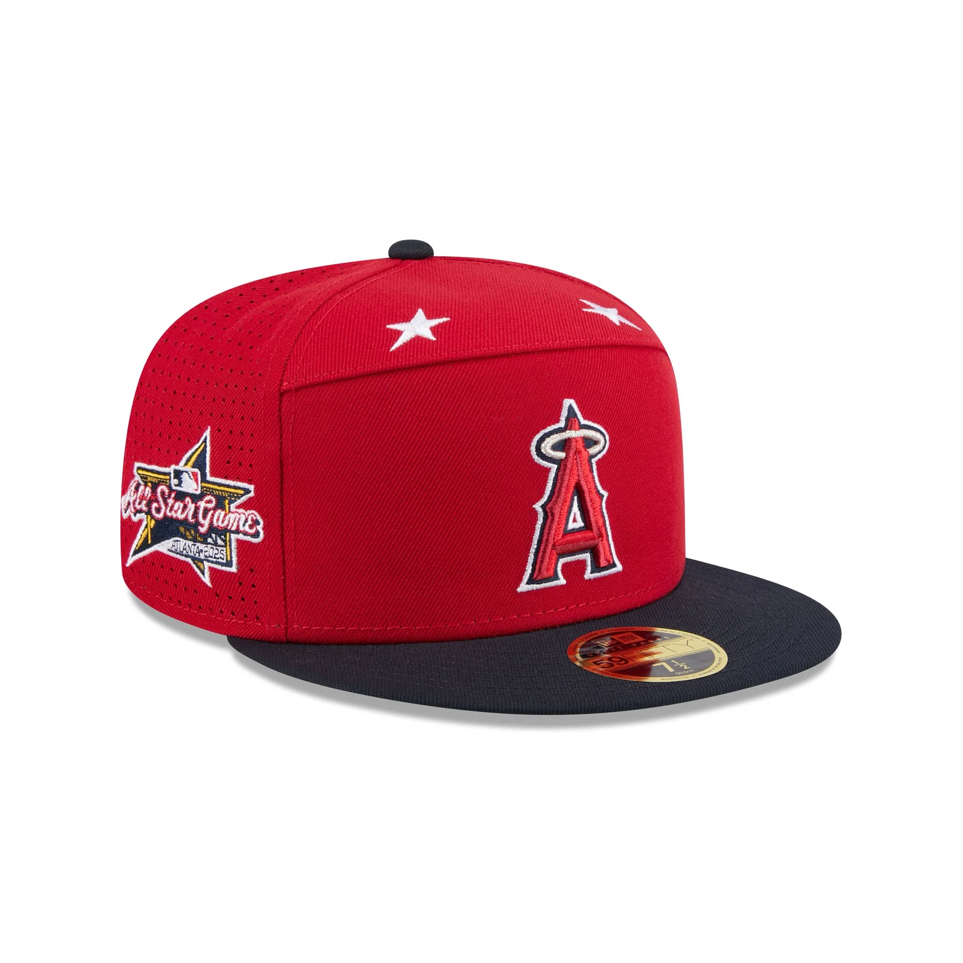 Los Angeles Angels 2025 All-Star Game Split Panel 59FIFTY Fitted Hat