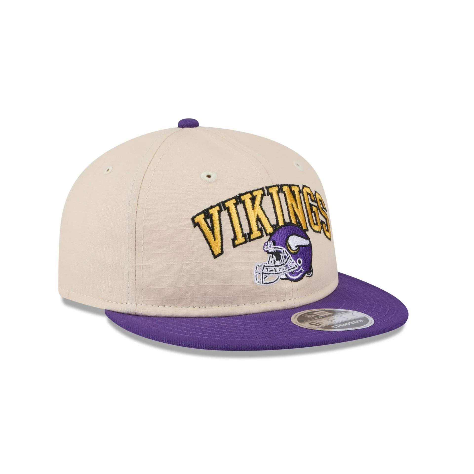 Minnesota Vikings Historic Helmet Retro Crown 9FIFTY Snapback Hat