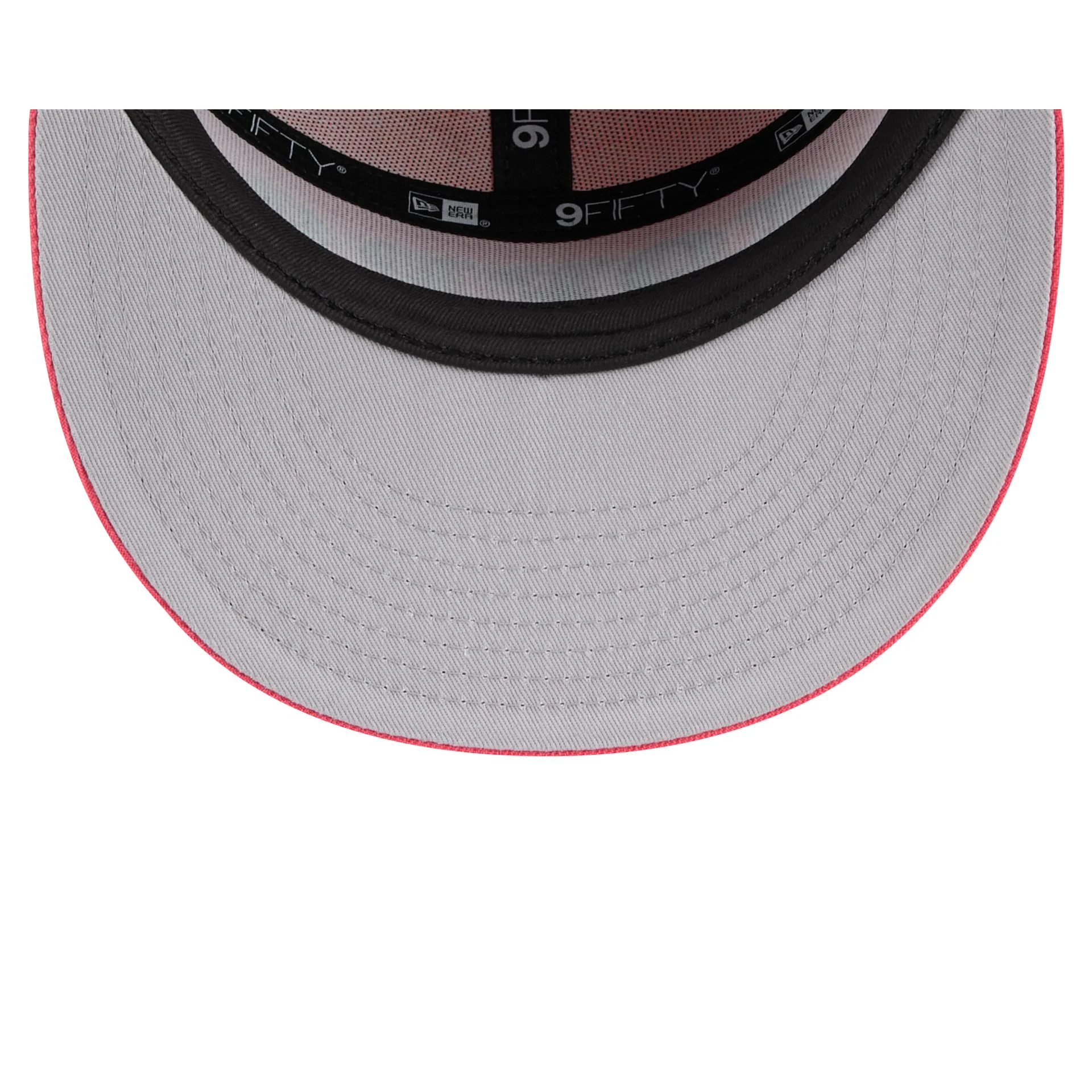 San Francisco 49ers Coral Split Panel 9FIFTY Snapback Hat