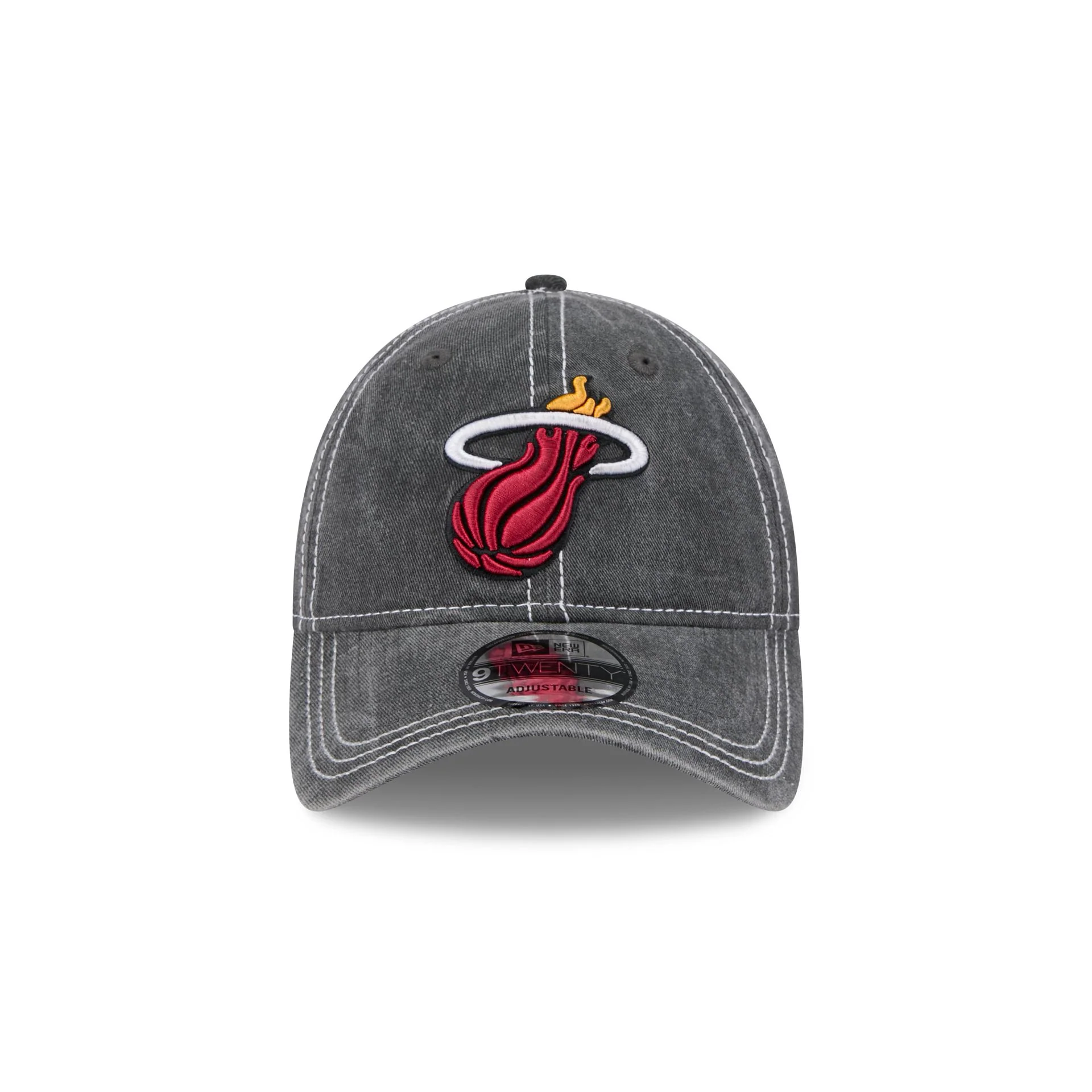Miami Heat Washed Contrast 9TWENTY Adjustable Hat