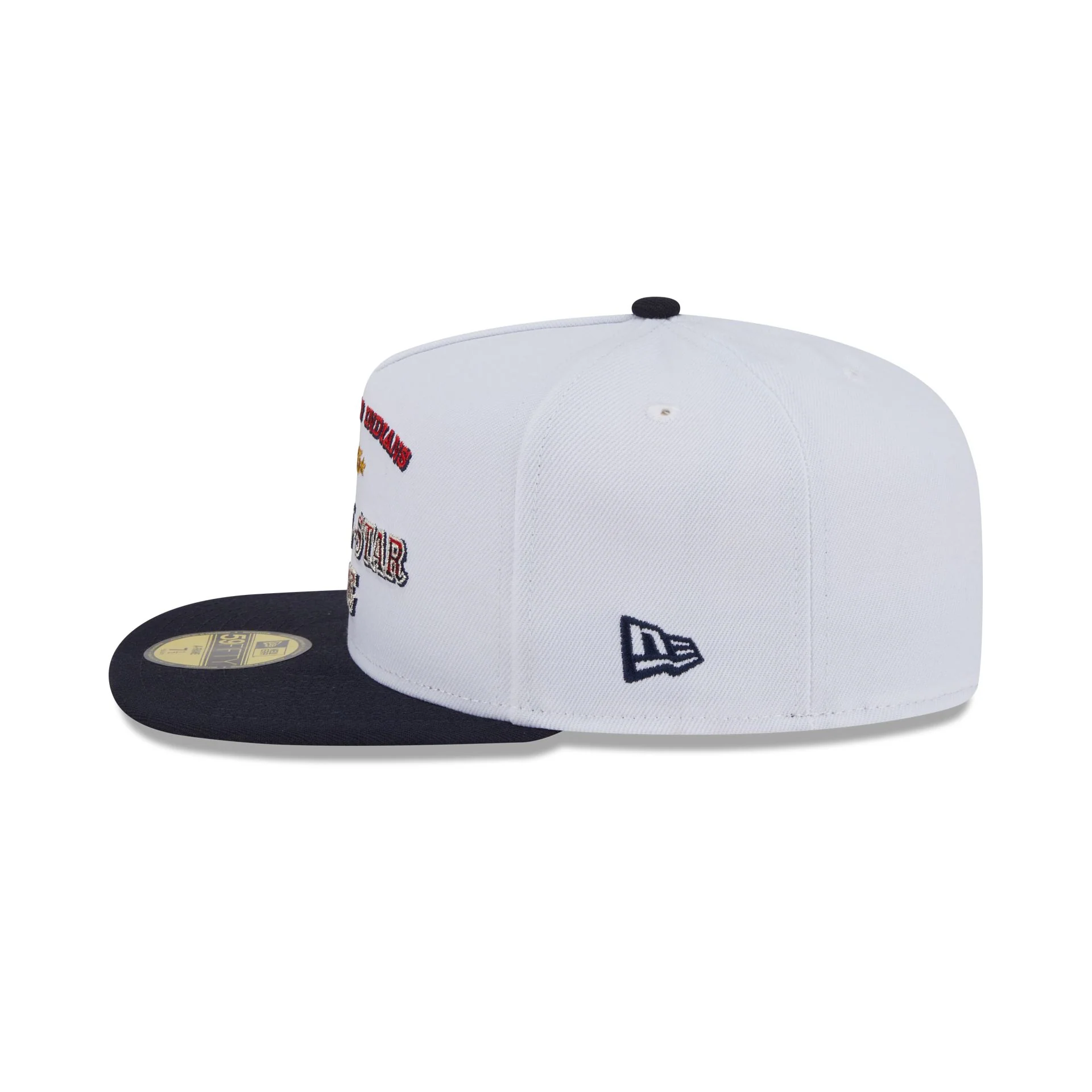 Cleveland Guardians Summer Derby White 59FIFTY A-Frame Fitted Hat