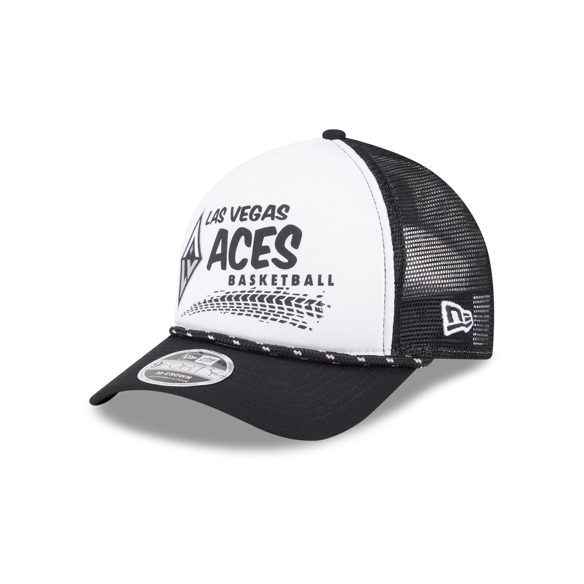Las Vegas Aces 2025 All-Star Game 9FORTY M-Crown A-Frame Trucker Hat