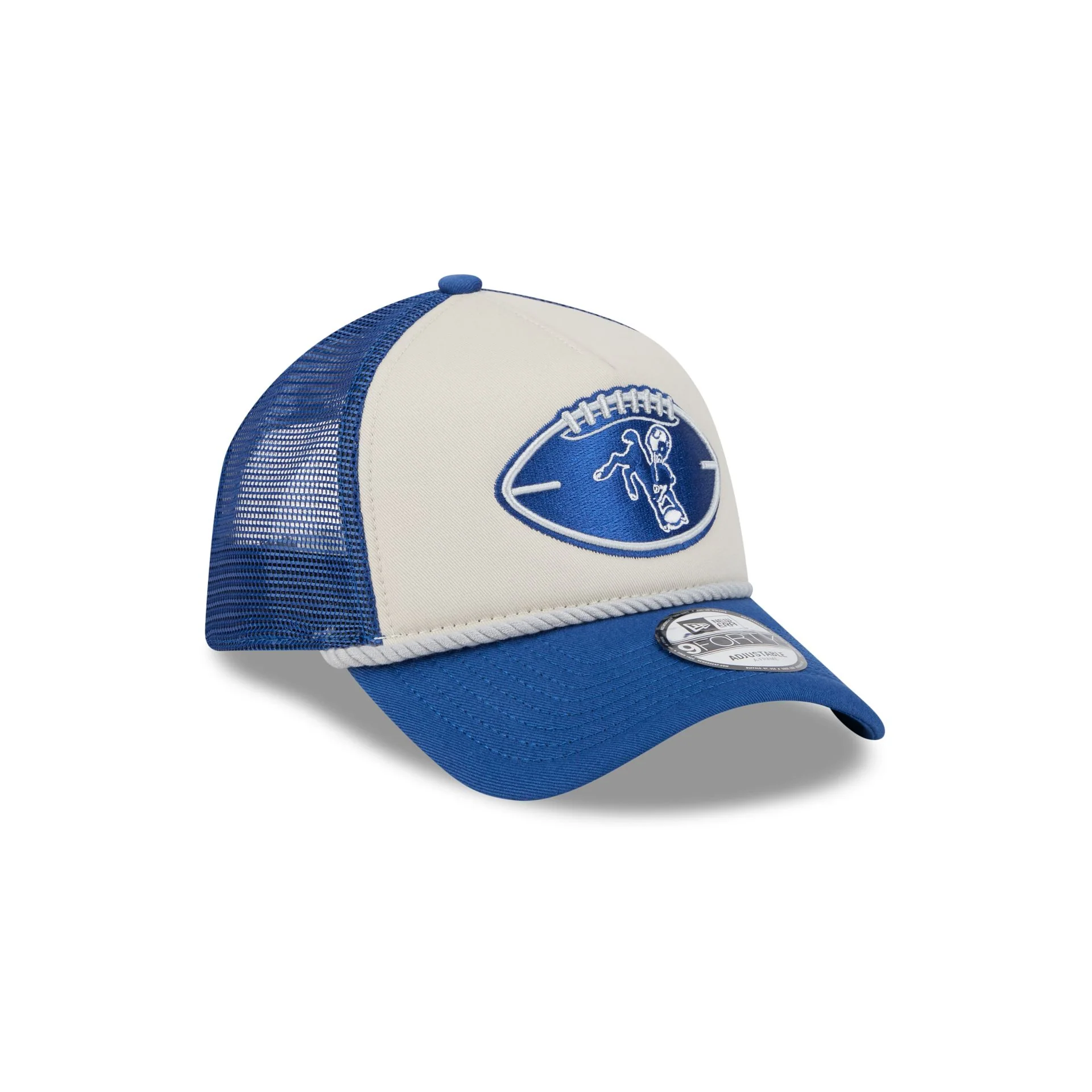 Indianapolis Colts 2024 Historic Sideline 9FORTY A-Frame Snapback Hat