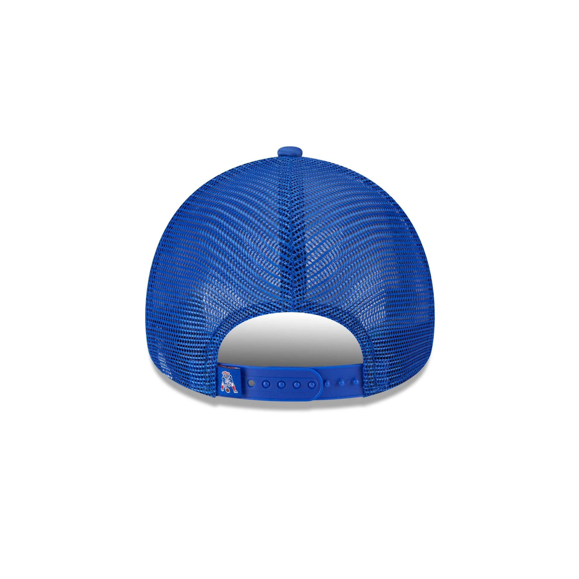 New England Patriots Distressed 9FORTY A-Frame Trucker Hat