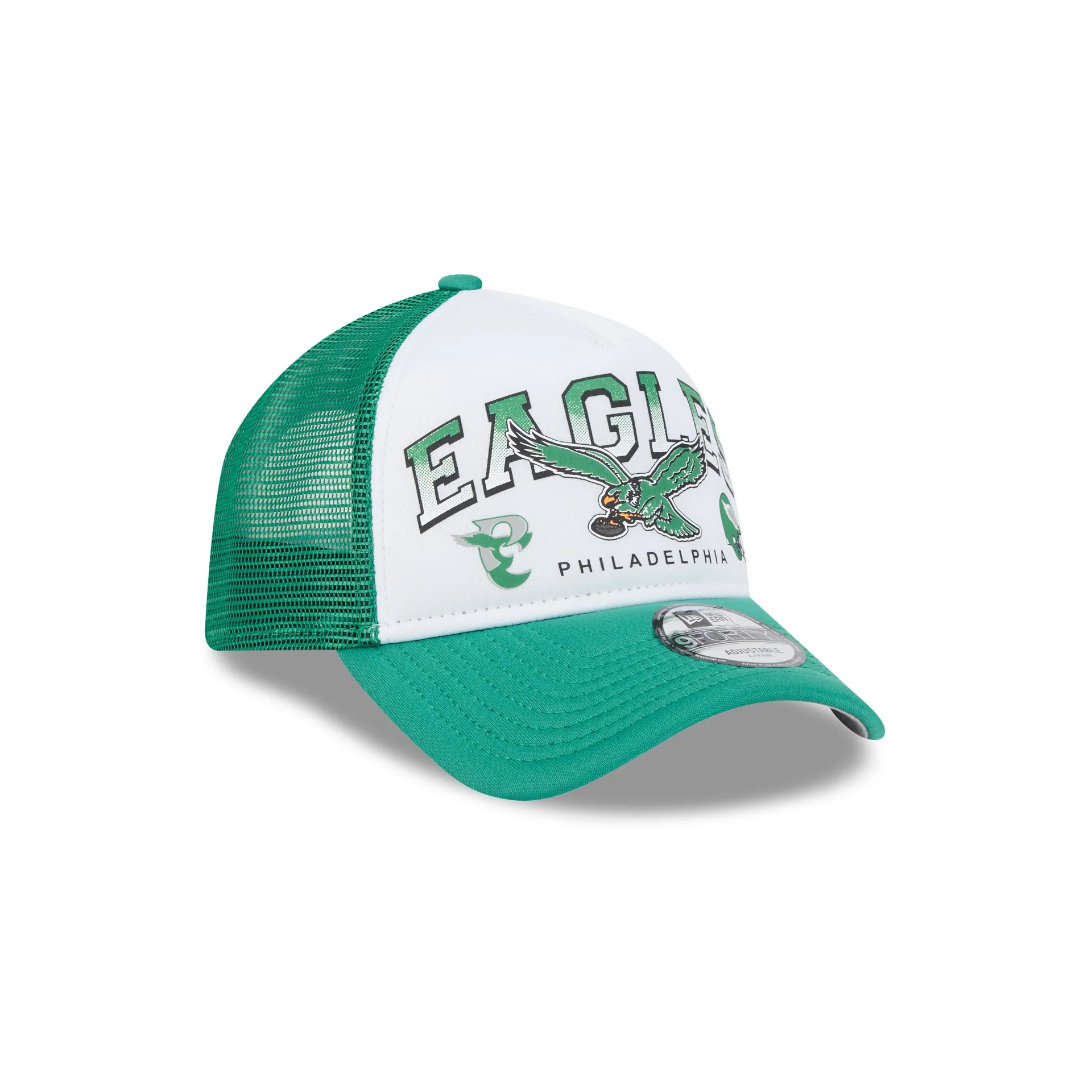 Philadelphia Eagles Sport Classics 9FORTY A-Frame Trucker Hat