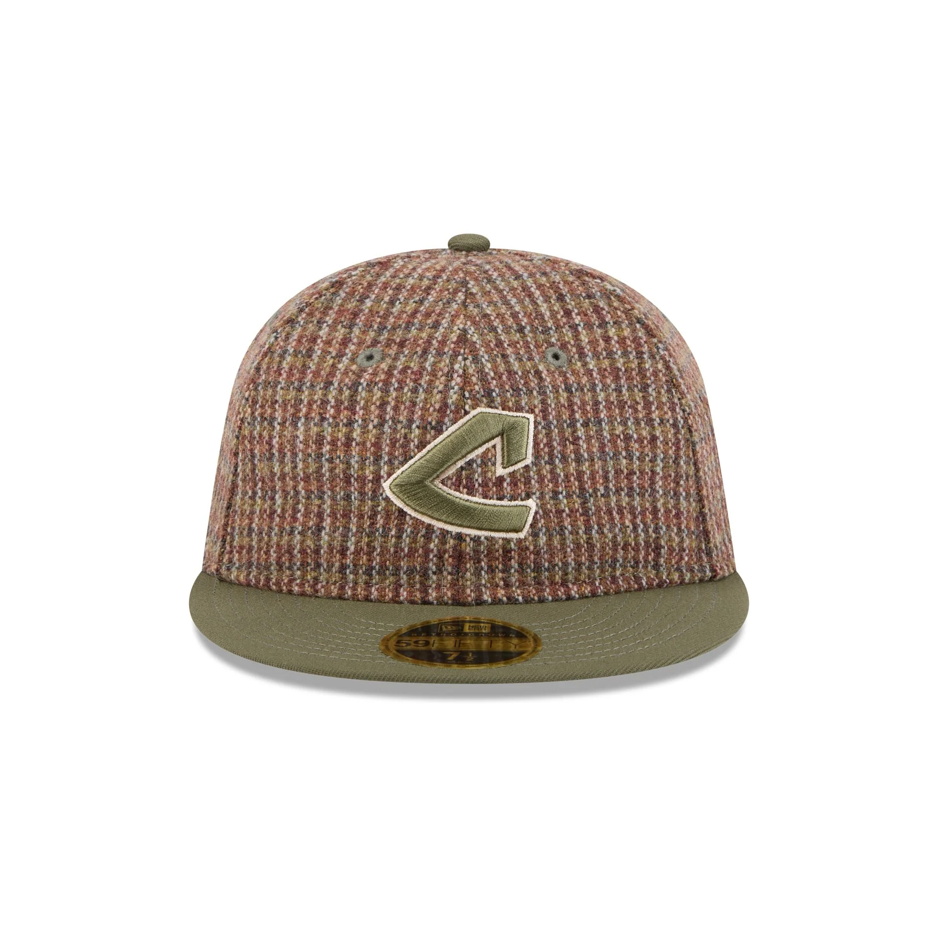 Just Caps Wool Logo Cleveland Guardians Retro Crown 59FIFTY Fitted Hat
