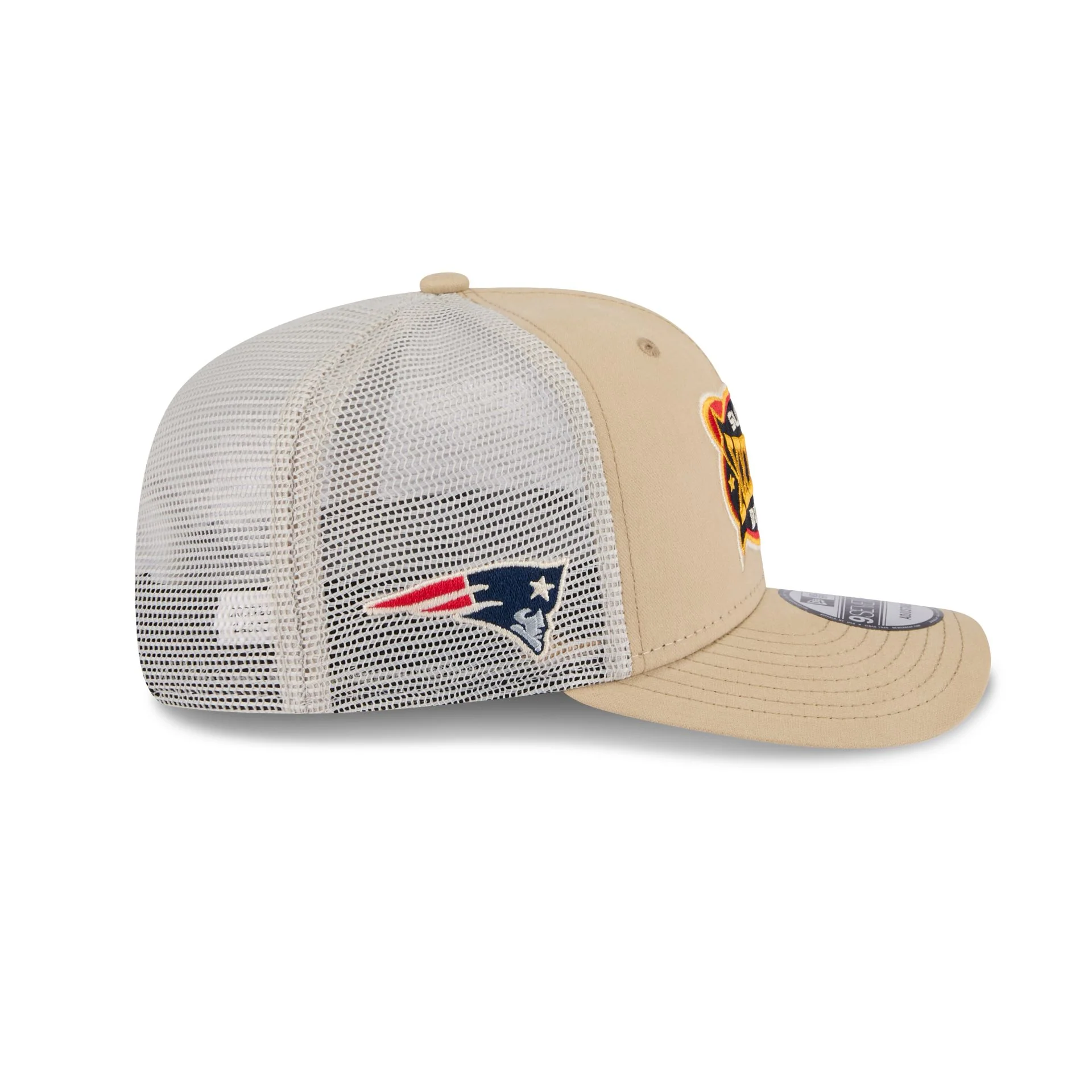 New England Patriots Khaki Champions 9SEVENTY Stretch-Snap Hat
