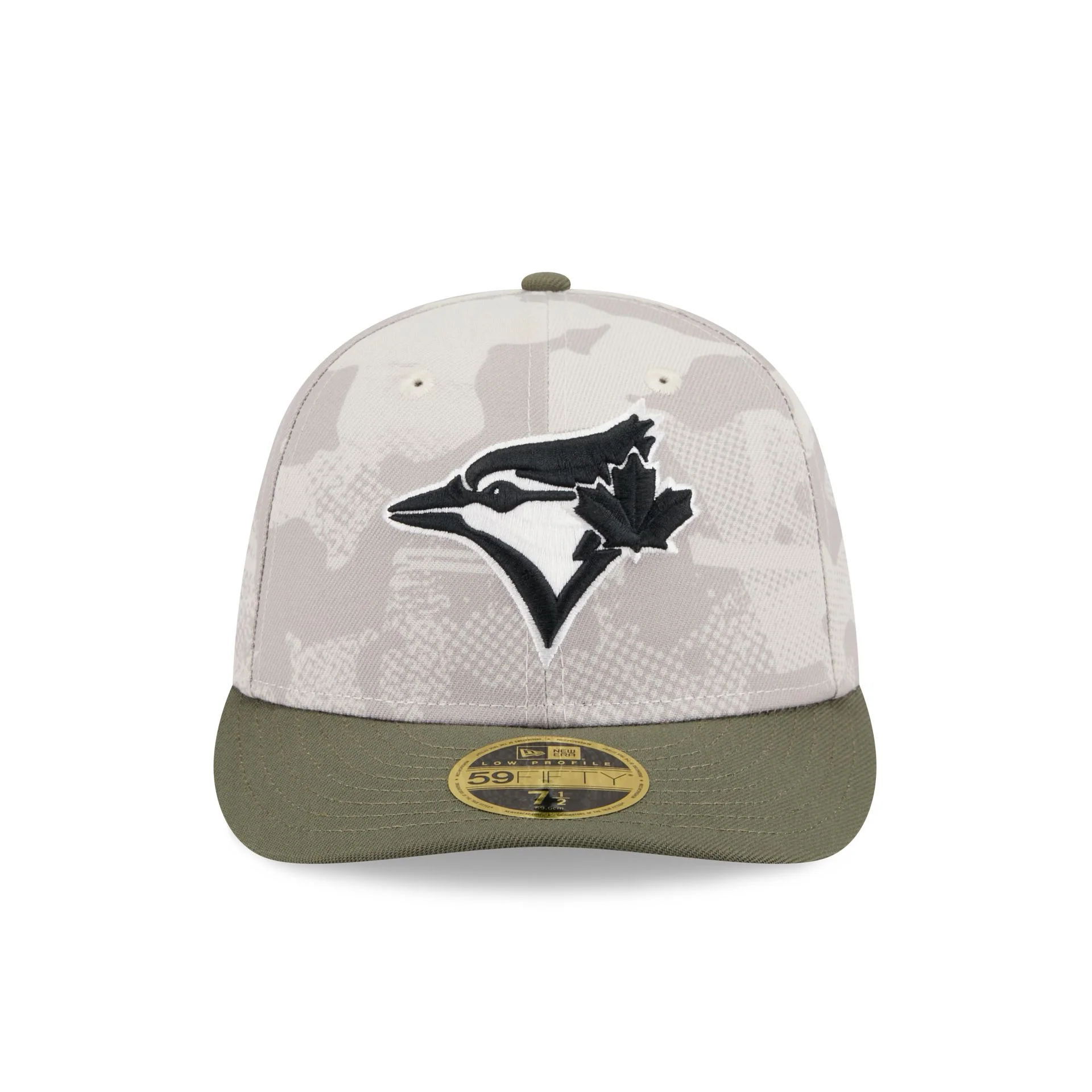 Toronto Blue Jays Armed Forces Day 2025 Low Profile 59FIFTY Fitted Hat