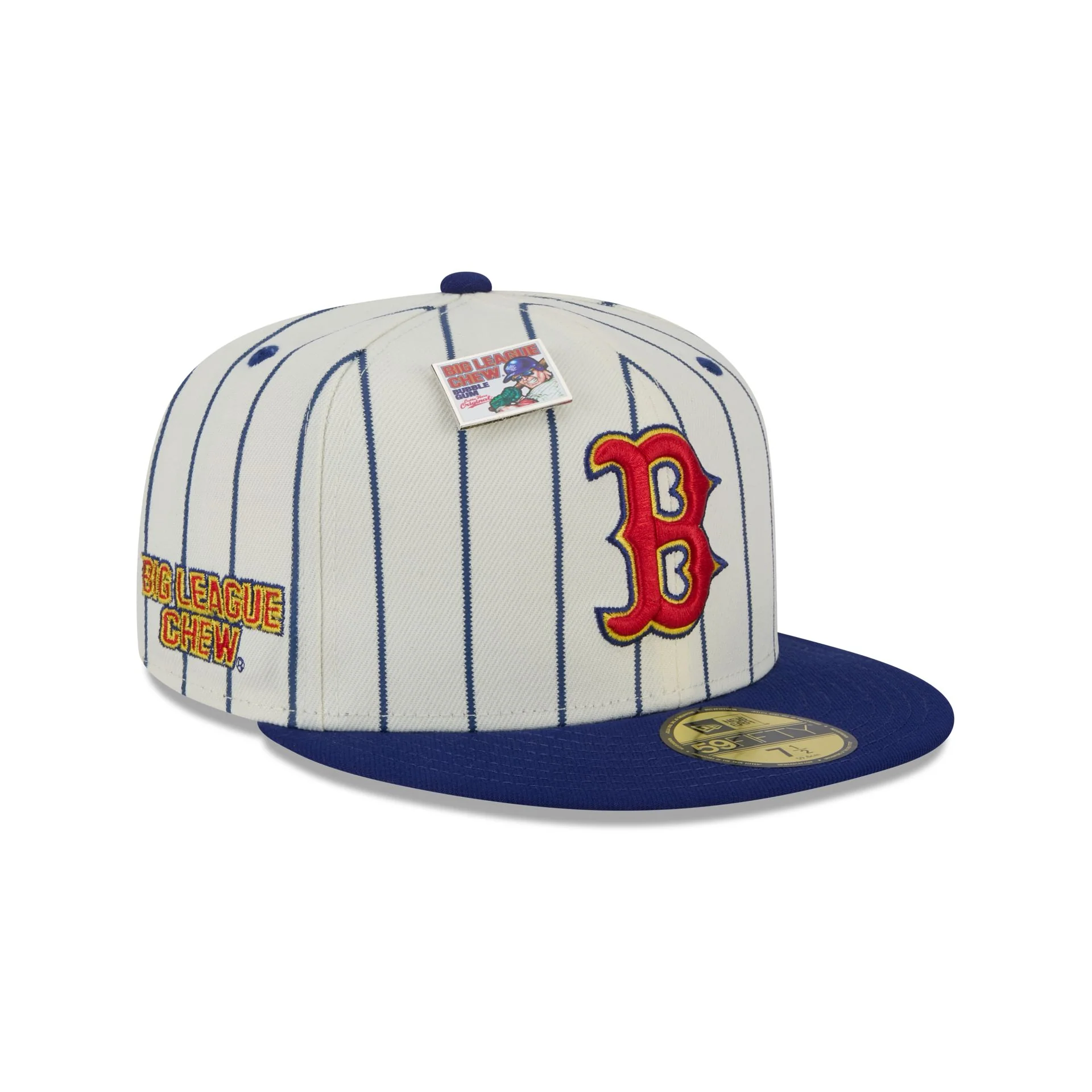 Big League Chew X Boston Red Sox Pinstripe 59FIFTY Fitted Hat