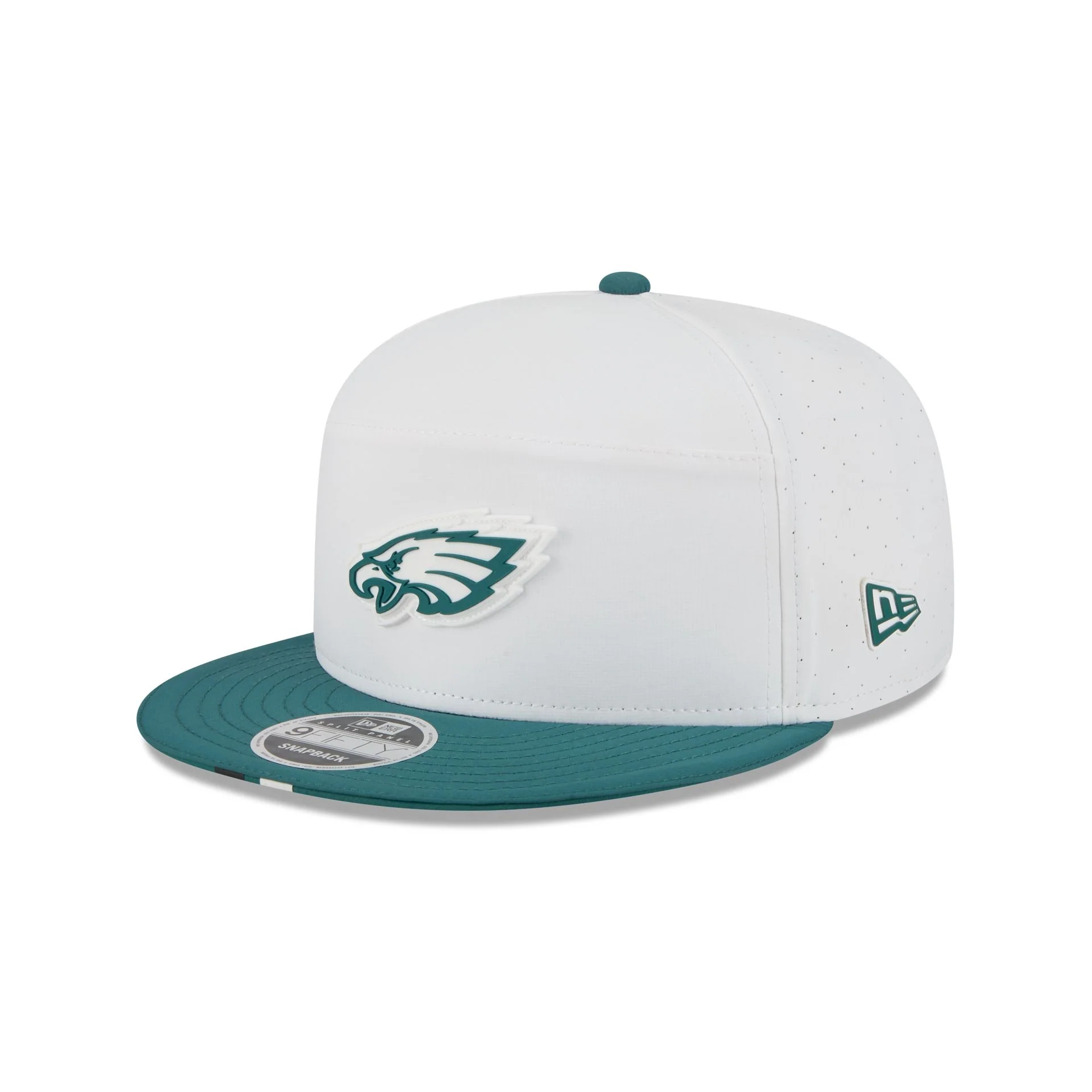 Philadelphia Eagles 2025 Training Split Panel 9FIFTY Snapback Hat