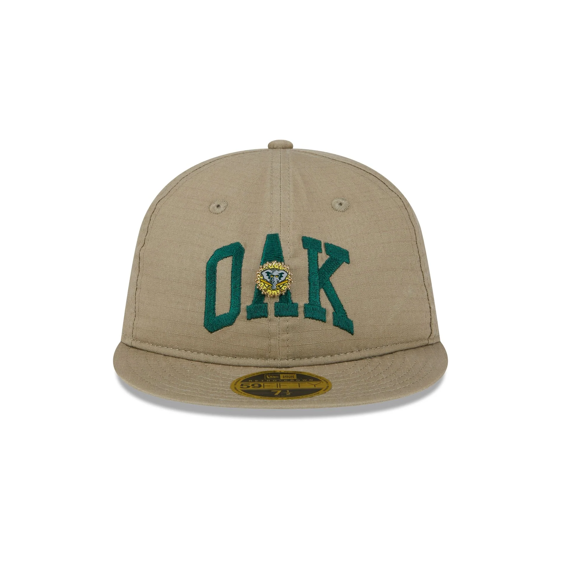 Athletics Logo Pin Retro Crown 59FIFTY Fitted Hat