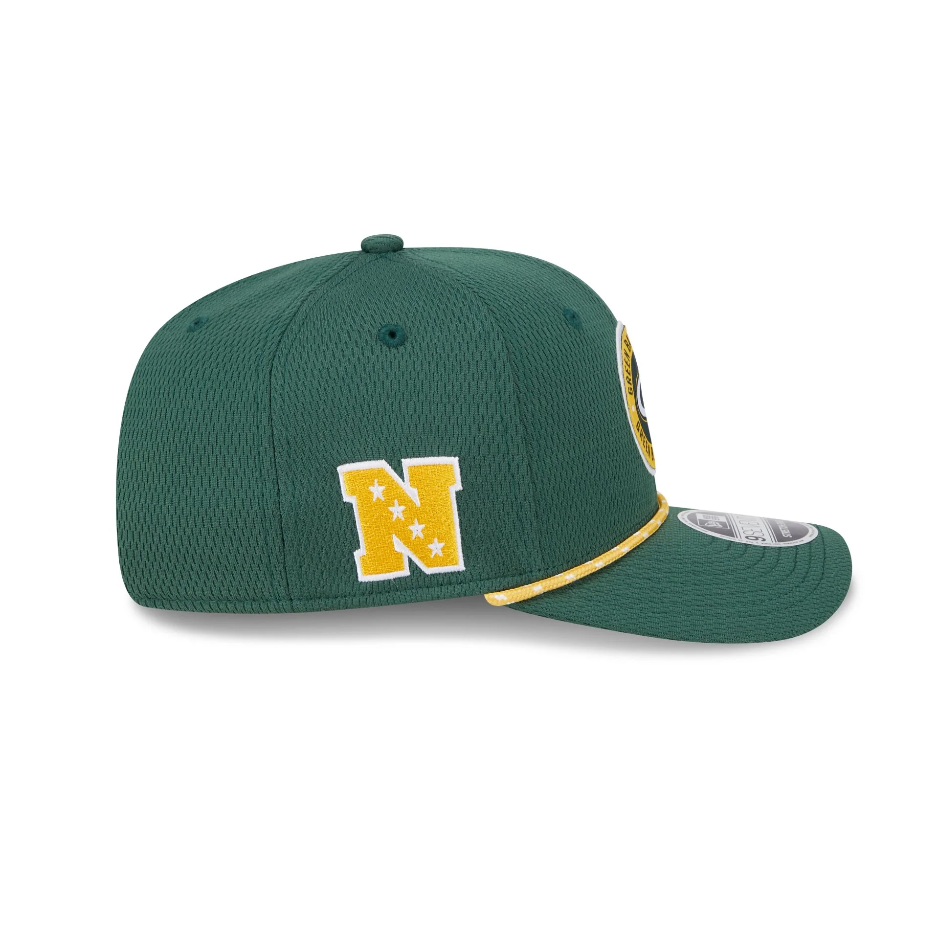 Green Bay Packers 2024 Sideline 9SEVENTY Stretch-Snap Hat
