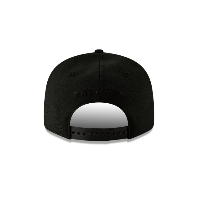 Atlanta Falcons Black On Black 9FIFTY Snapback Hat