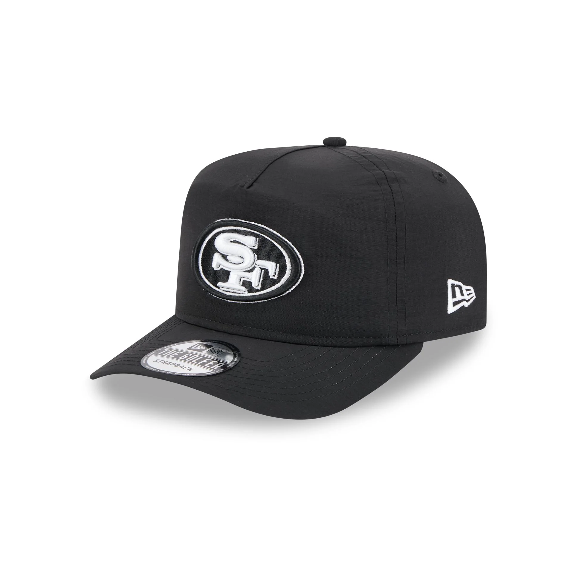 San Francisco 49ers Everyday Nylon Black Golfer Hat
