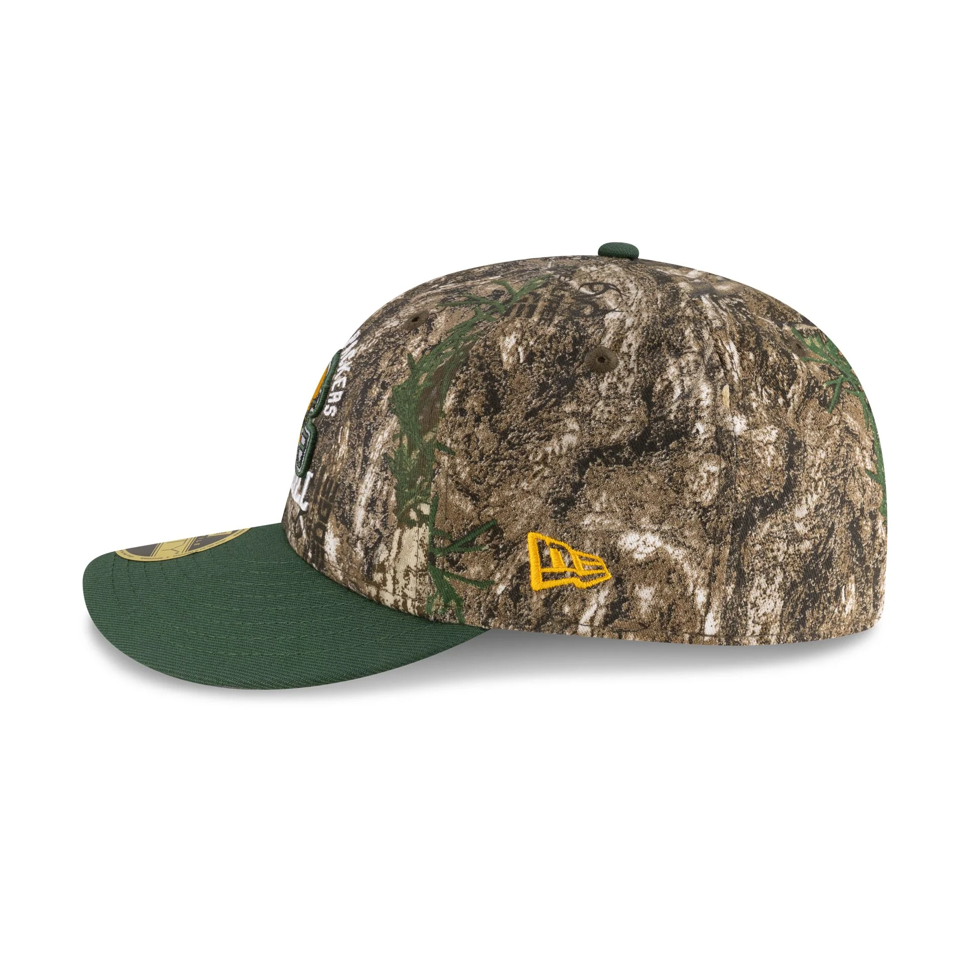 Just Caps Realtree Green Bay Packers Low Profile 59FIFTY Fitted Hat