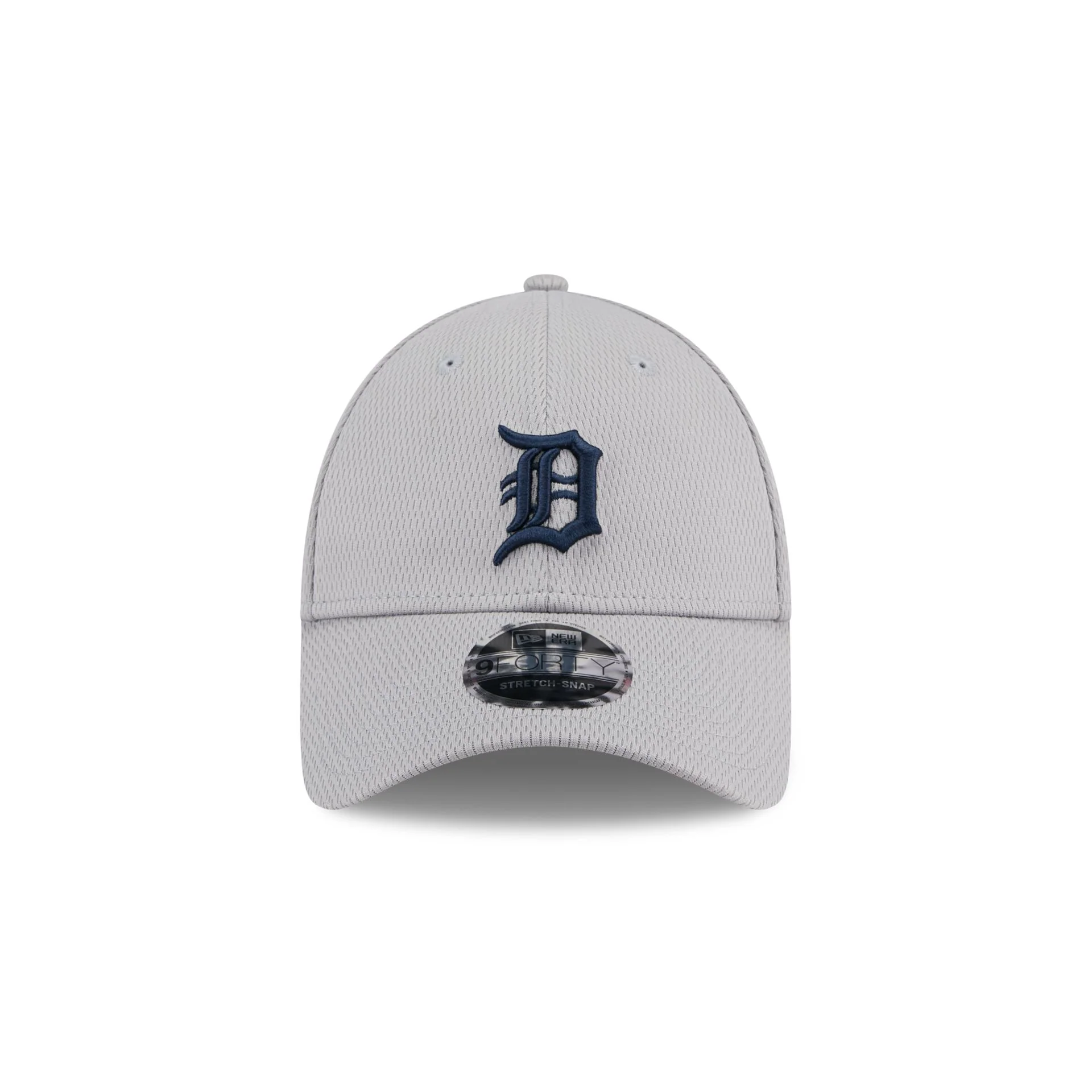 Detroit Tigers Gray 9FORTY Stretch-Snap Hat