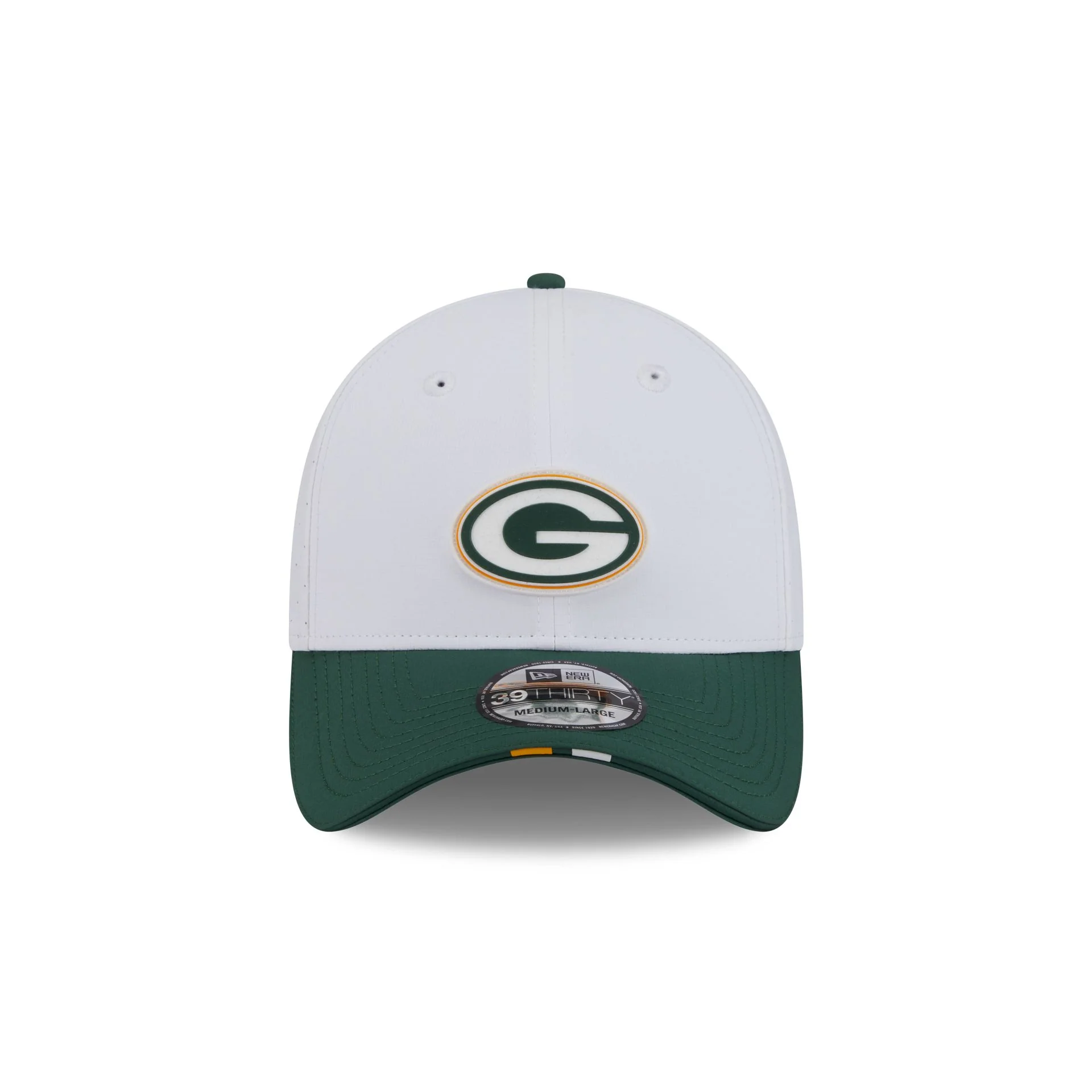 Green Bay Packers 2025 Training 39THIRTY Stretch Fit Hat