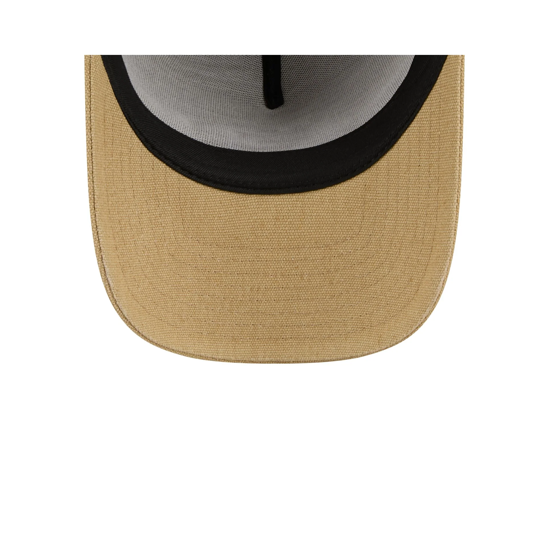 Kansas City Chiefs Logo Essentials Khaki 9FORTY A-Frame Snapback Hat