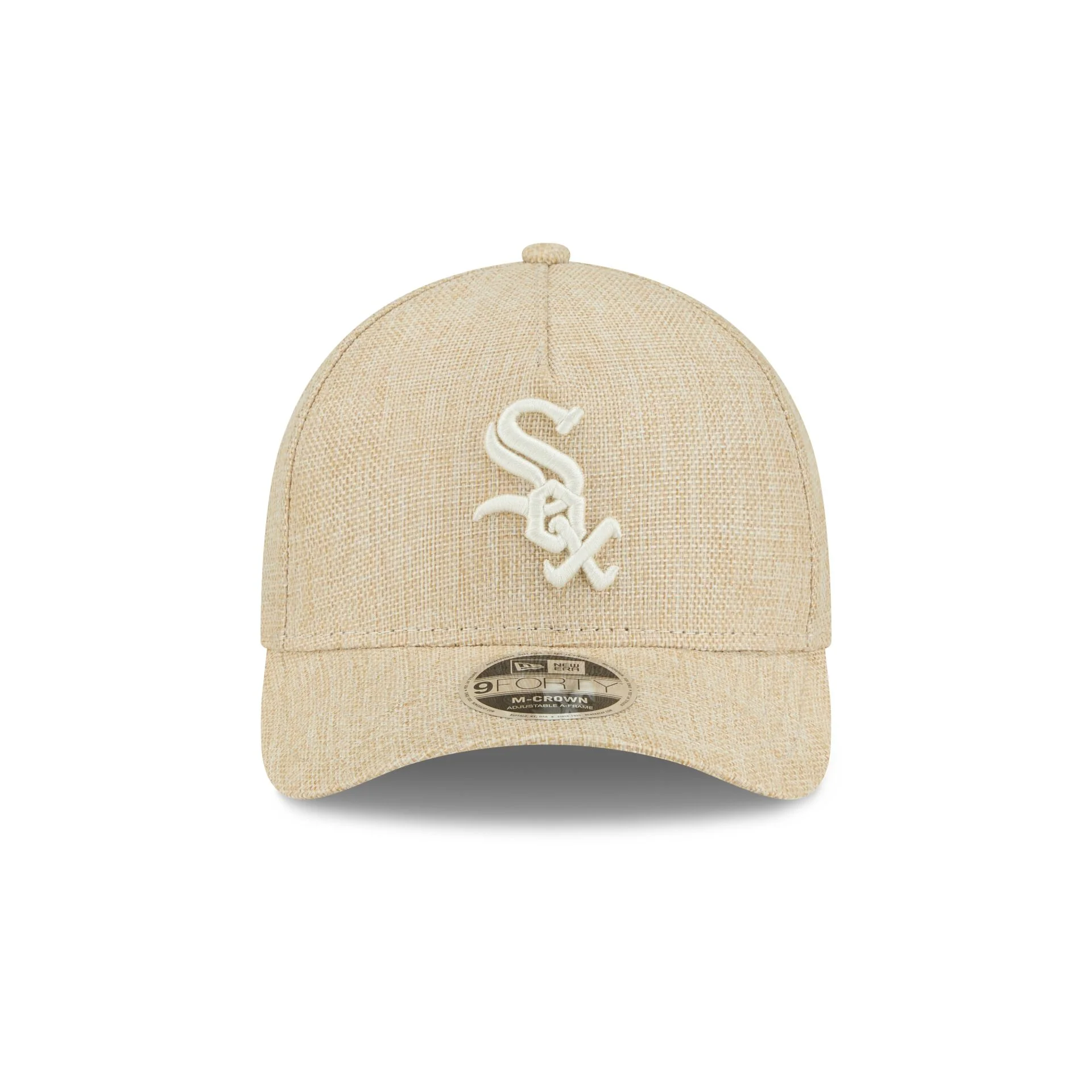 Chicago White Sox Cotton Weave Stone 9FORTY M-Crown A-Frame Snapback Hat