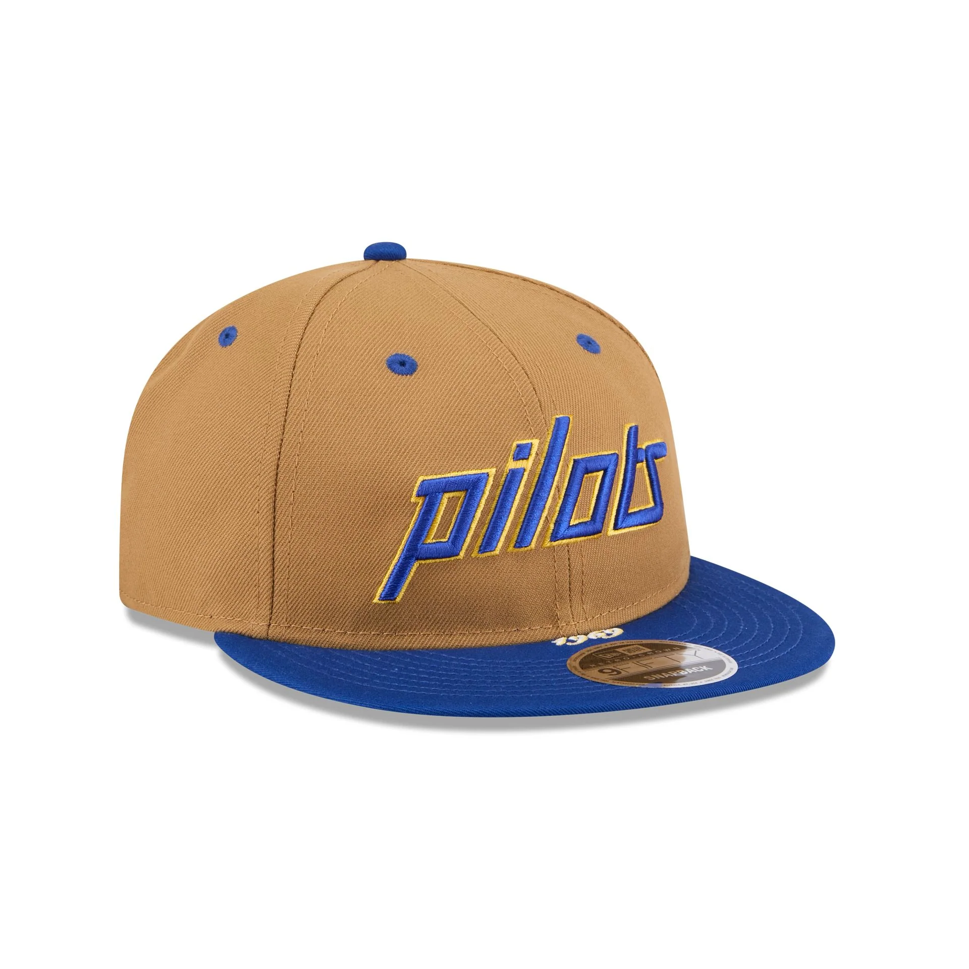 Seattle Pilots Wheat Retro Crown 9FIFTY Snapback Hat