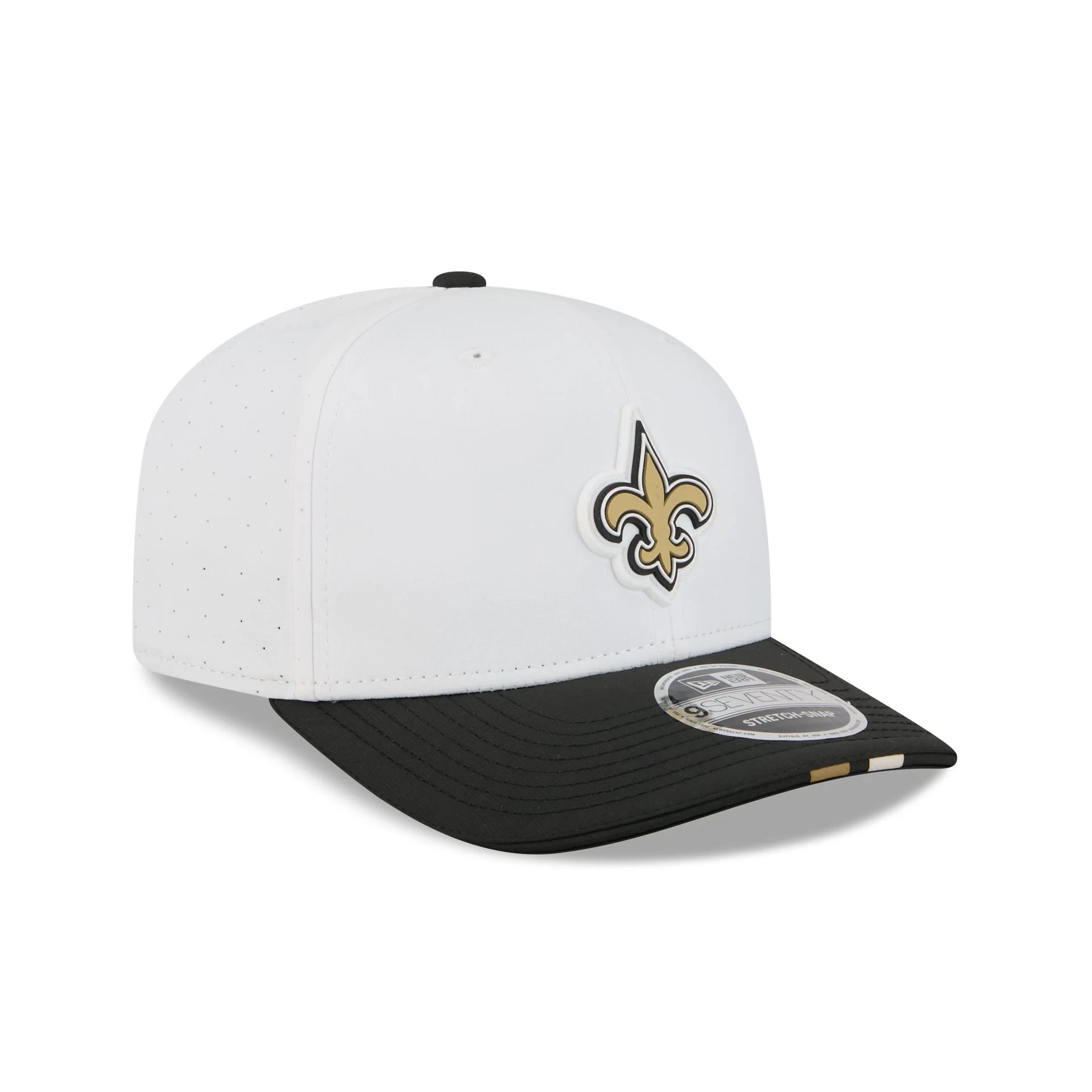 New Orleans Saints 2025 Training 9SEVENTY Stretch-Snap Hat
