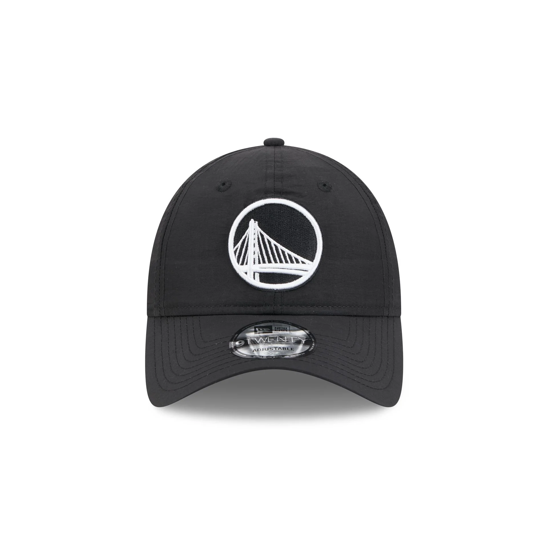 Golden State Warriors Everyday Nylon Black 9TWENTY Adjustable Hat