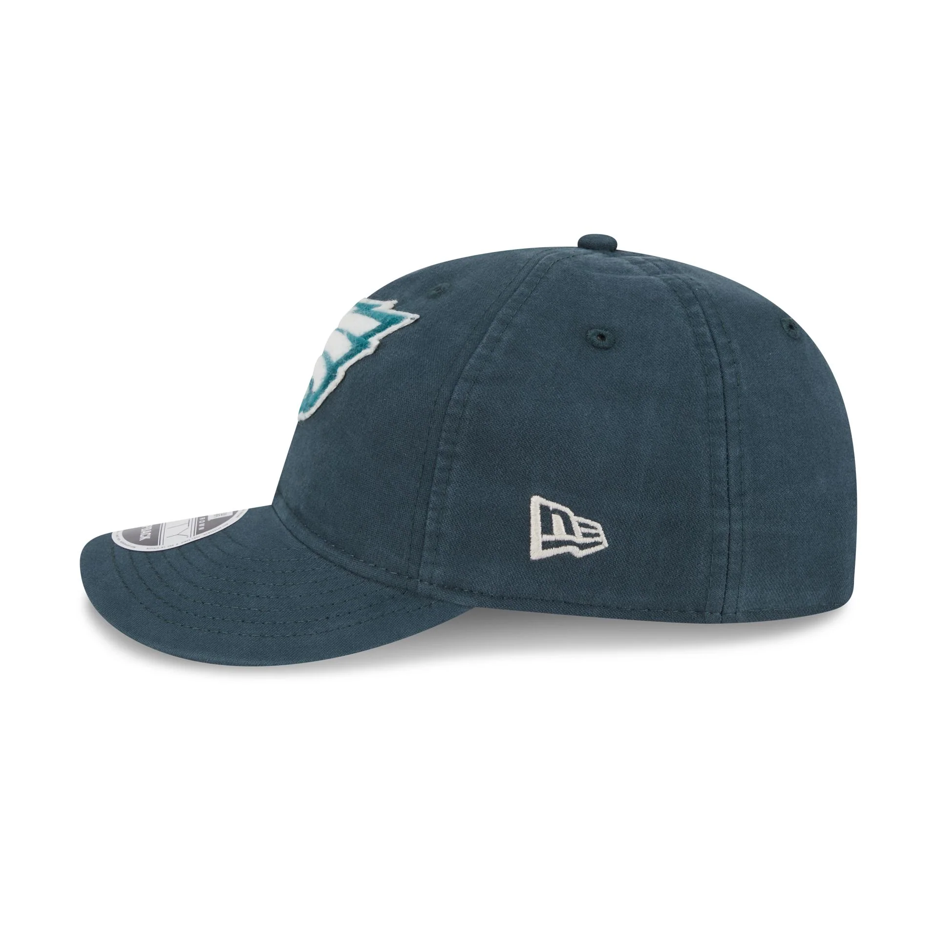 Philadelphia Eagles Canvas Felt Retro Crown 9FIFTY Adjustable Hat