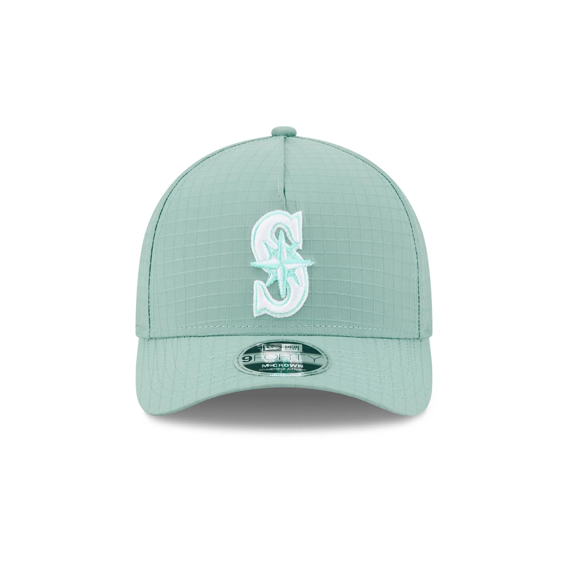 Seattle Mariners Green Ripstop 9FORTY M-Crown A-Frame Snapback Hat