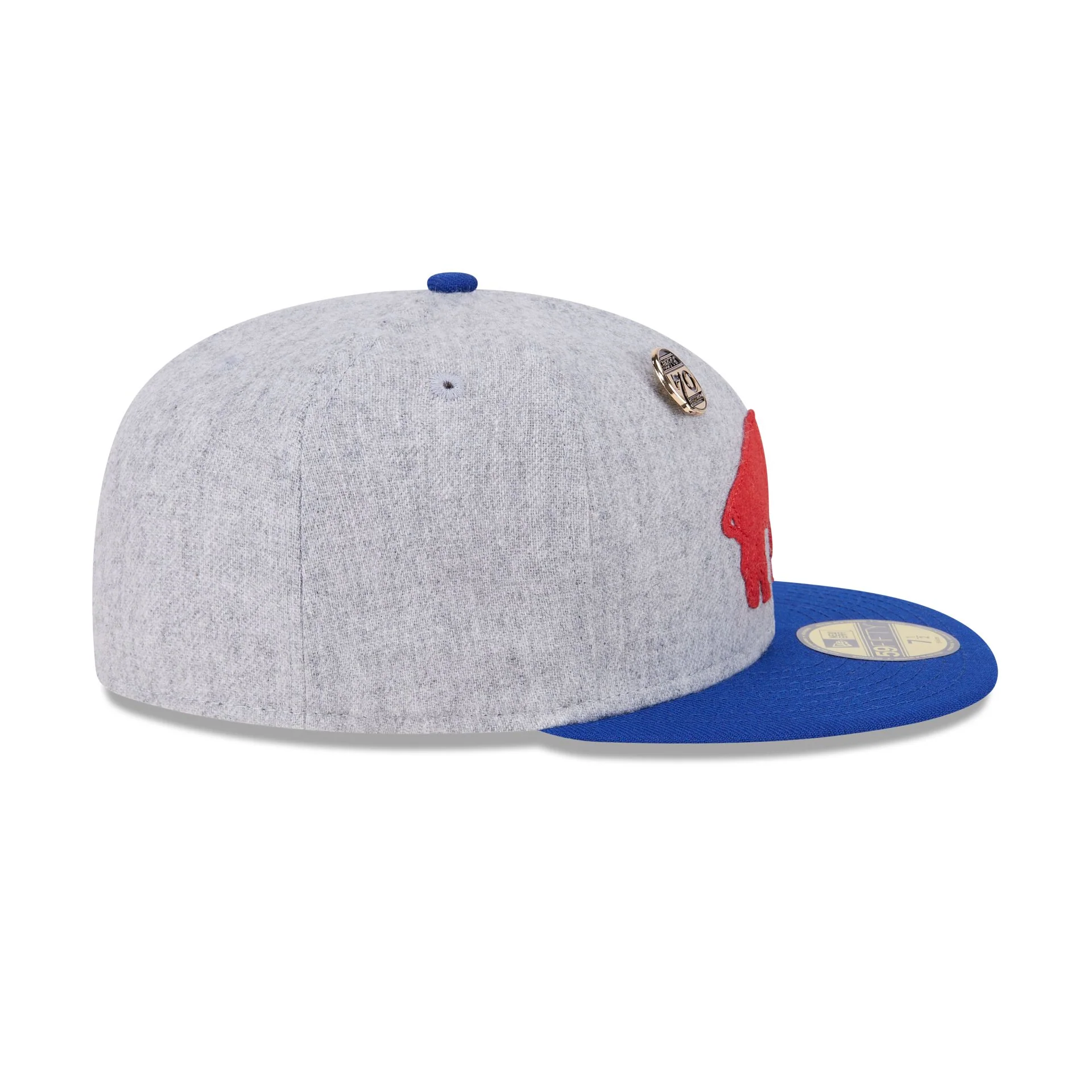 Buffalo Bills 70th Anniversary Gray 59FIFTY Fitted Hat