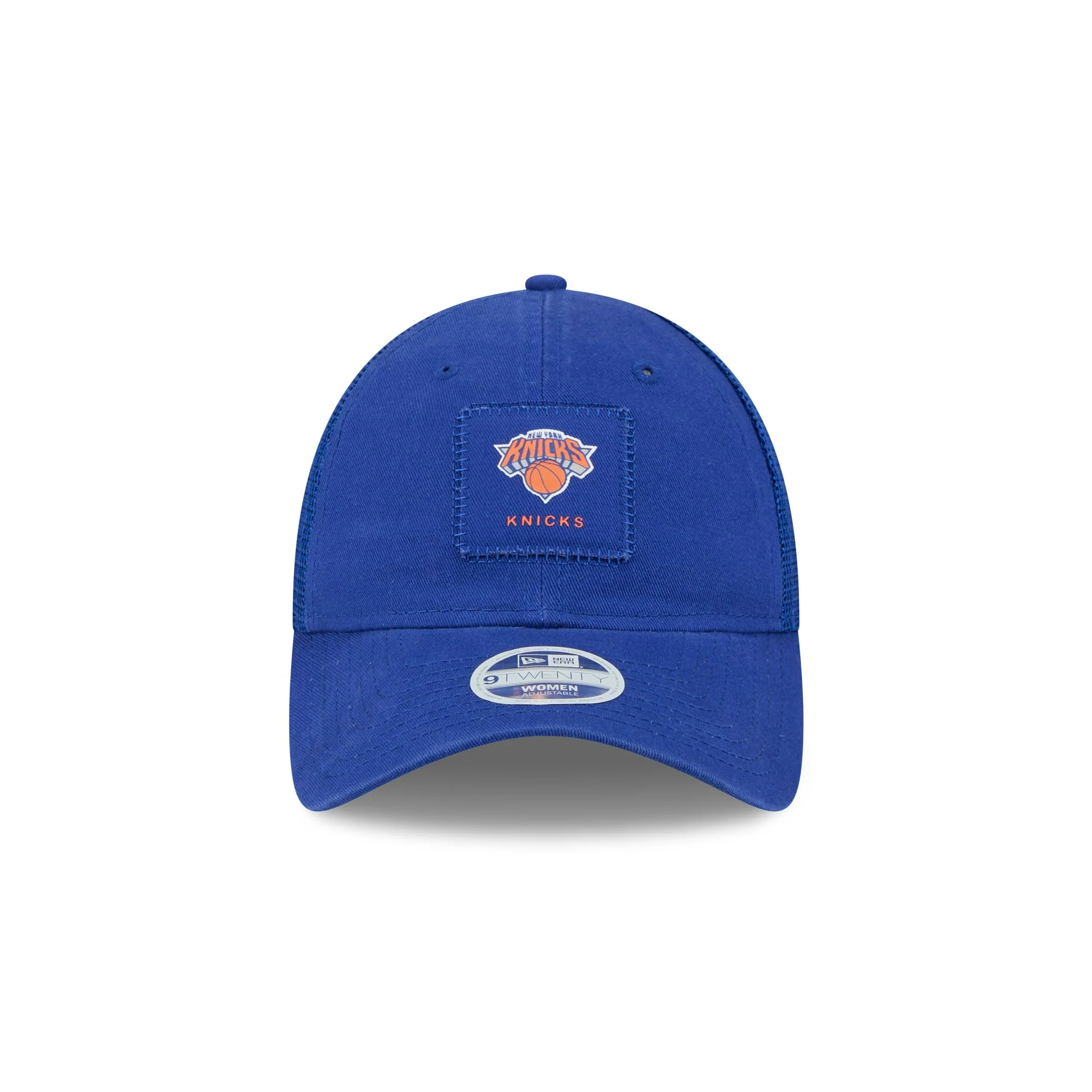 New York Knicks Women's Square Stitch 9TWENTY Trucker Hat
