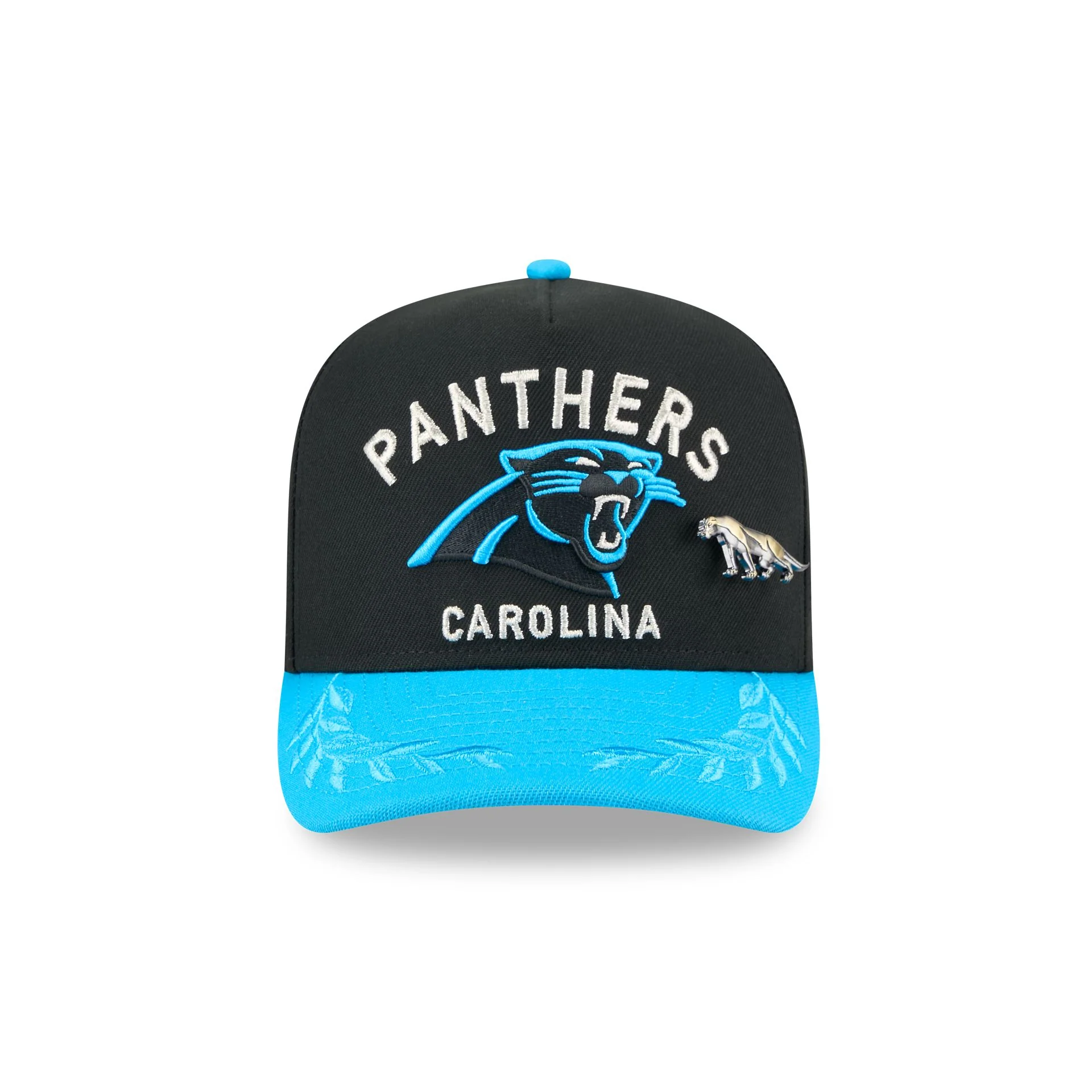Carolina Panthers 2025 Draft Black 59FIFTY A-Frame Fitted Hat