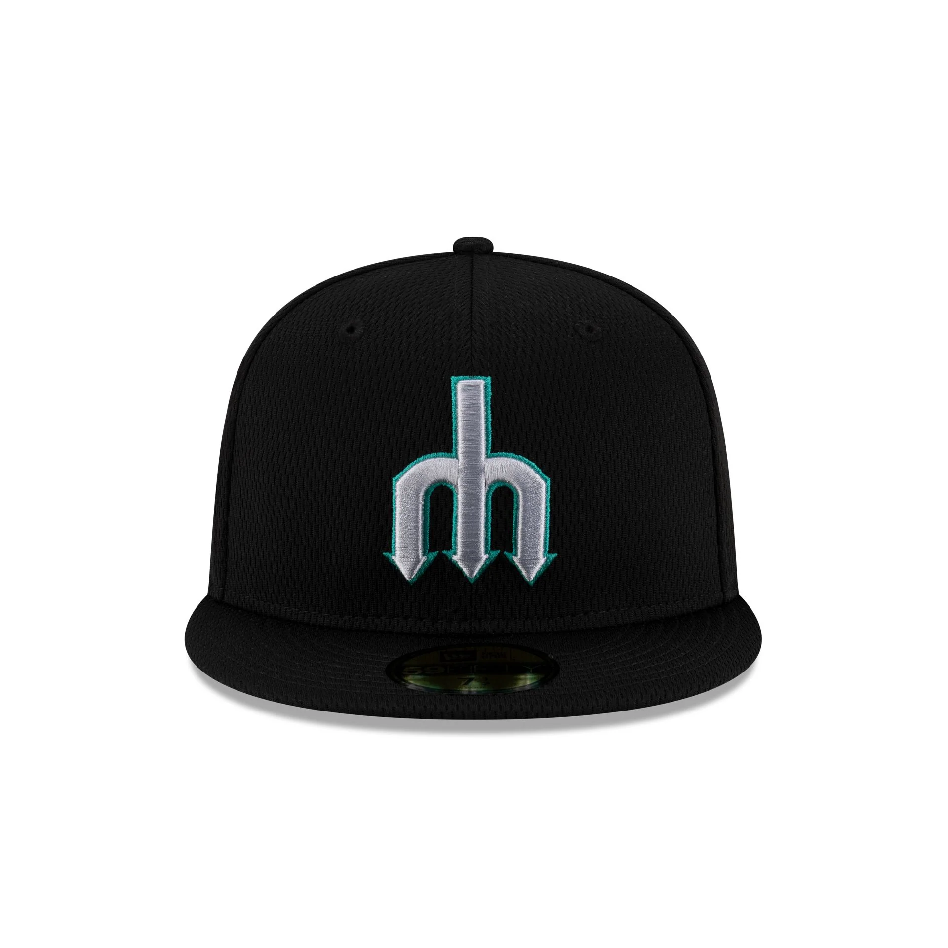 Seattle Mariners 2025 Clubhouse Alt Black 59FIFTY Fitted Hat