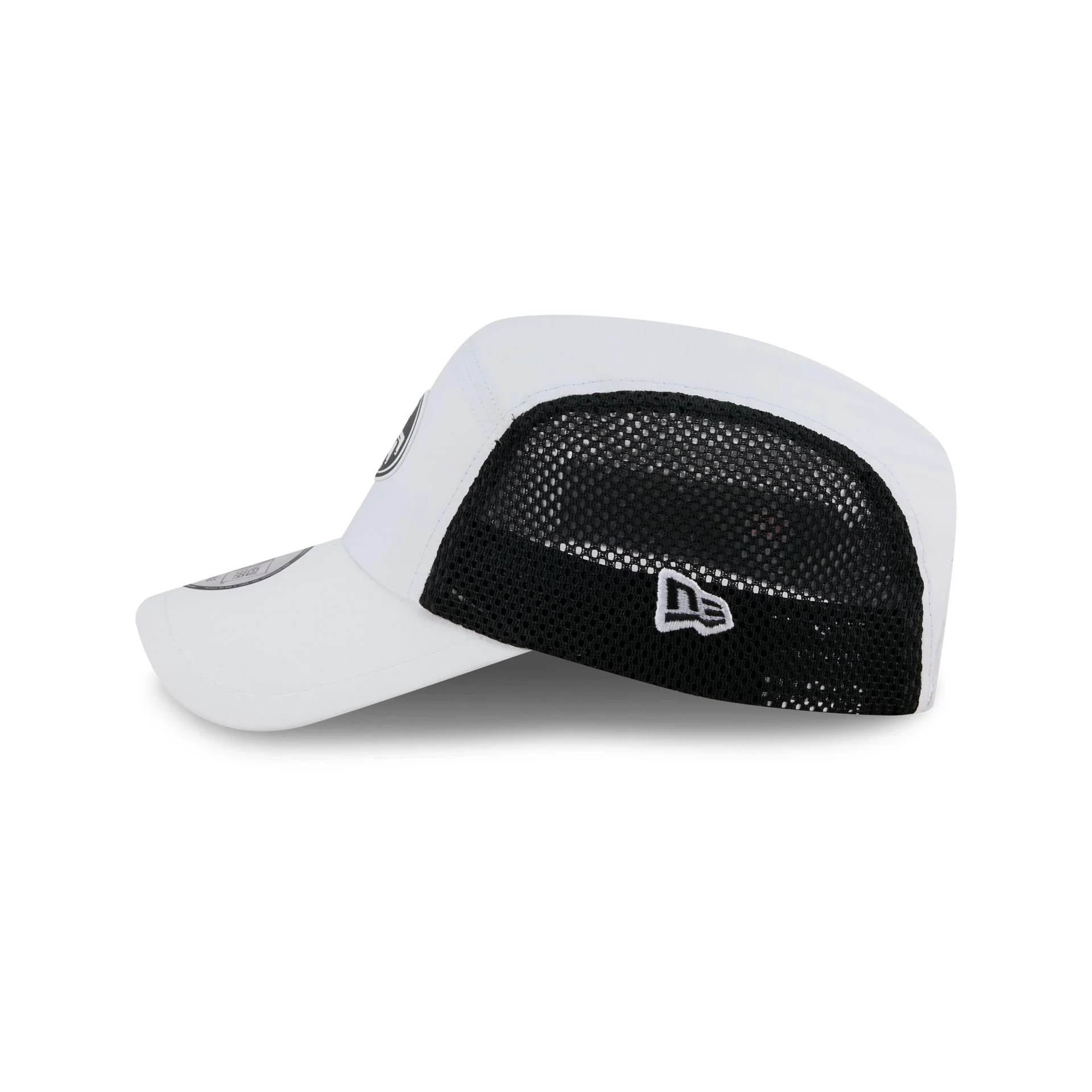 San Francisco 49ers White Poly Runner Adjustable Hat