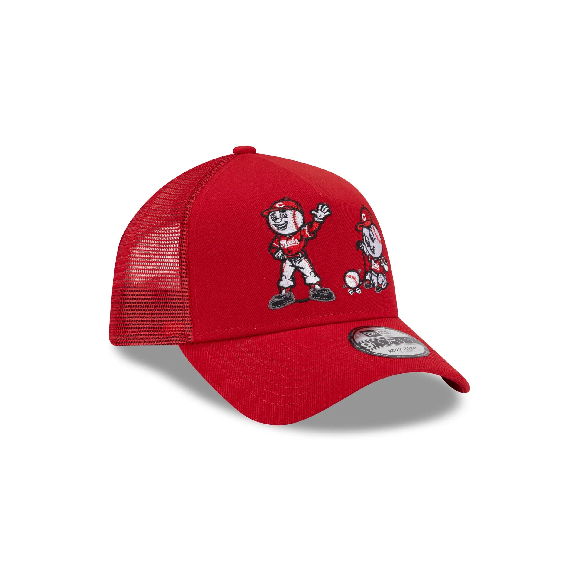 Cincinnati Reds Generation Mascots 9FORTY A-Frame Trucker Hat
