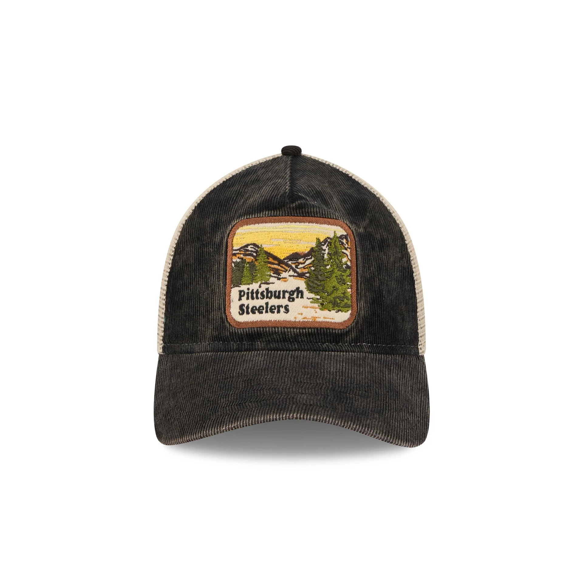 Pittsburgh Steelers Vintage Landscape 9TWENTY A-Frame Trucker Hat