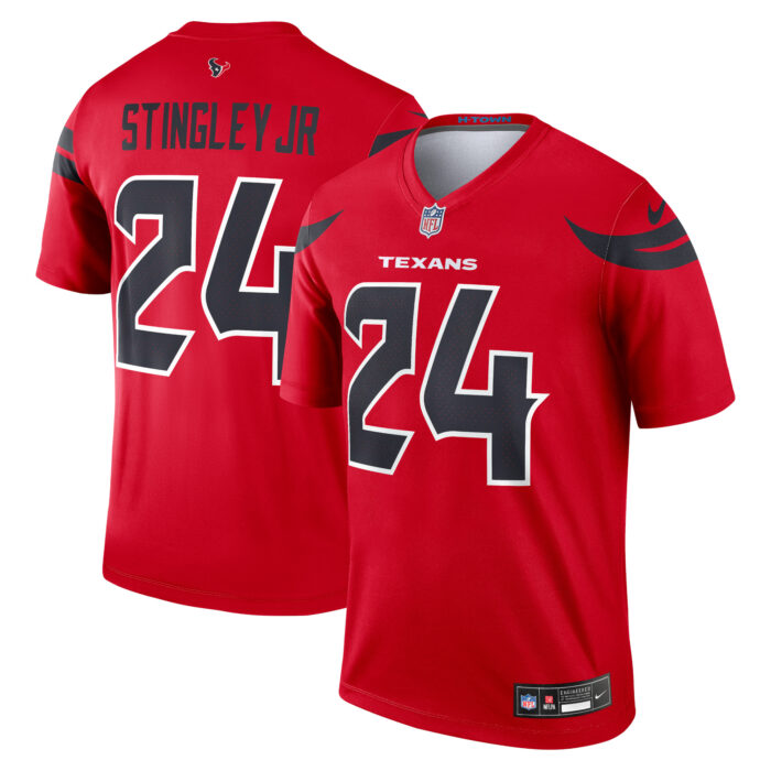 Men’s Houston Texans Derek Stingley Jr. Nike Red Legend Jersey