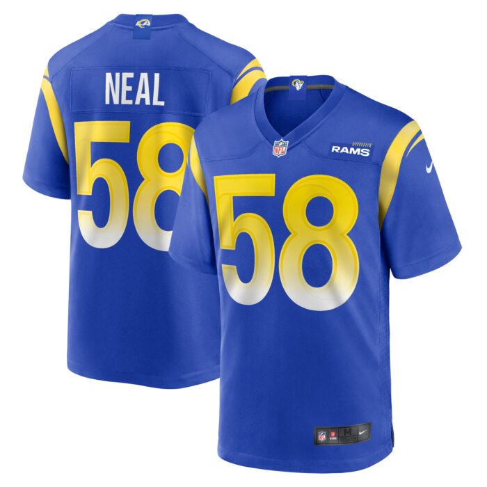 Men’s Los Angeles Rams Eli Neal Nike Royal Game Jersey