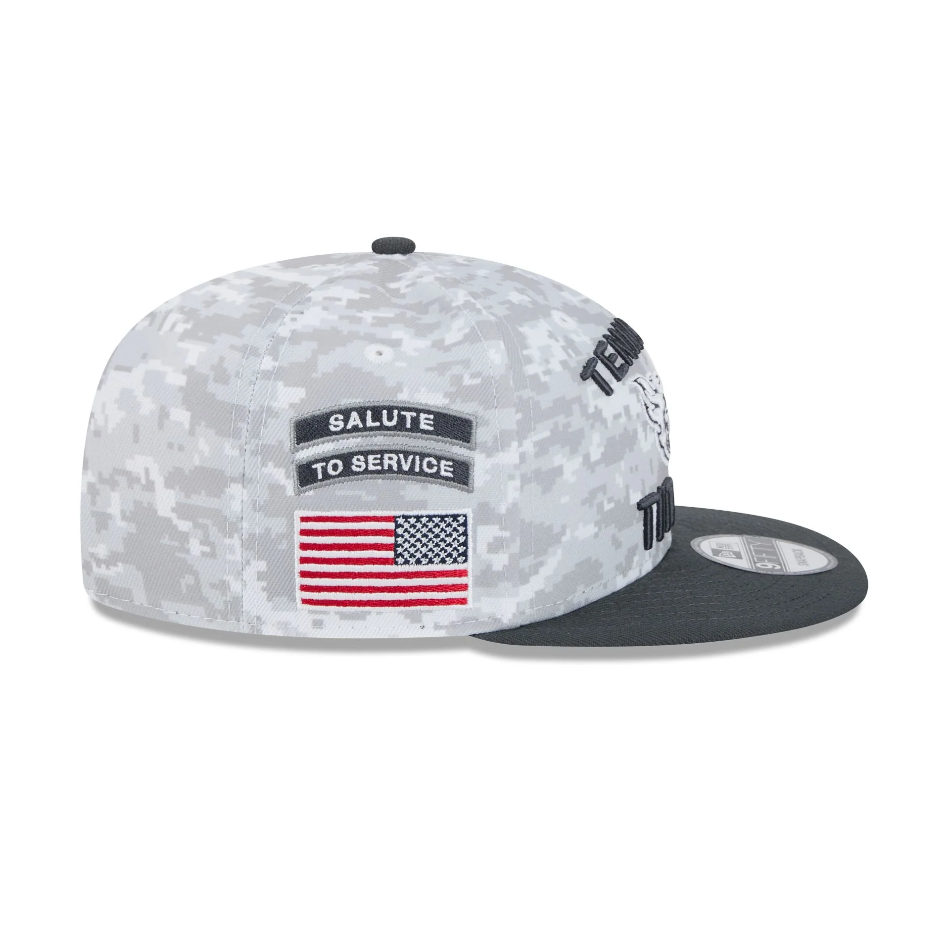 Tennessee Titans 2024 Salute to Service 9FIFTY Snapback Hat
