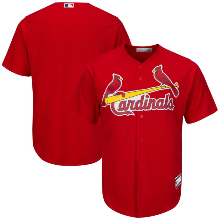 Men’s St. Louis Cardinals Red Big & Tall Replica Team Jersey