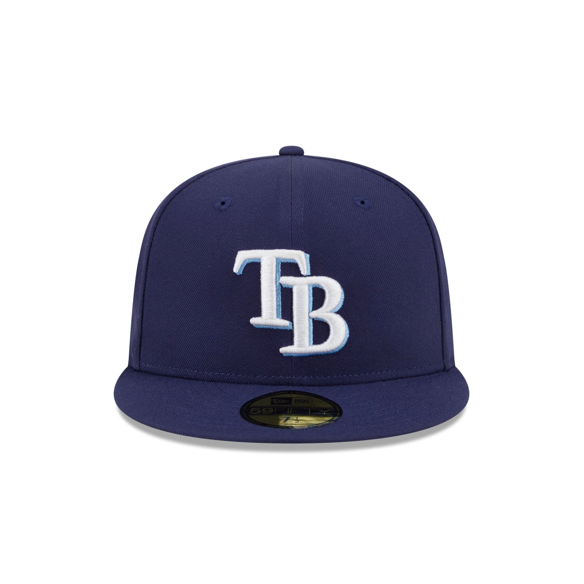 Tampa Bay Rays Floral Undervisor 59FIFTY Fitted Hat